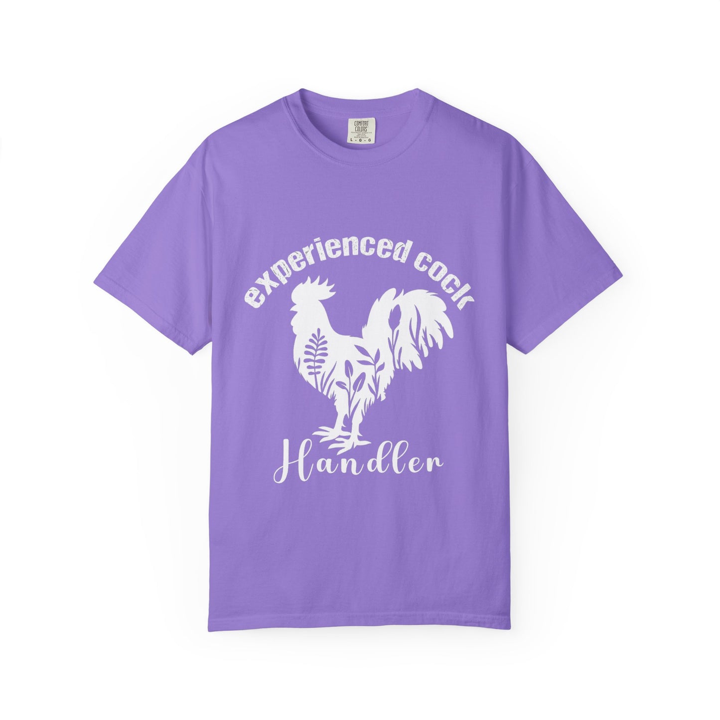 Experienced Cock Handler T-shirt, Unisex Style, Funny Gift, Chicken Lover Tee, Farm Enthusiast Apparel, Casual Wear