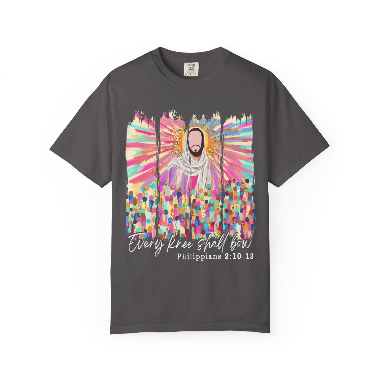 Vibrant Spiritual T-Shirt for Everyday Wear, Retro Art Tee, Casual Unisex Shirt, Gift for Festivals, Colorful Graphic Top