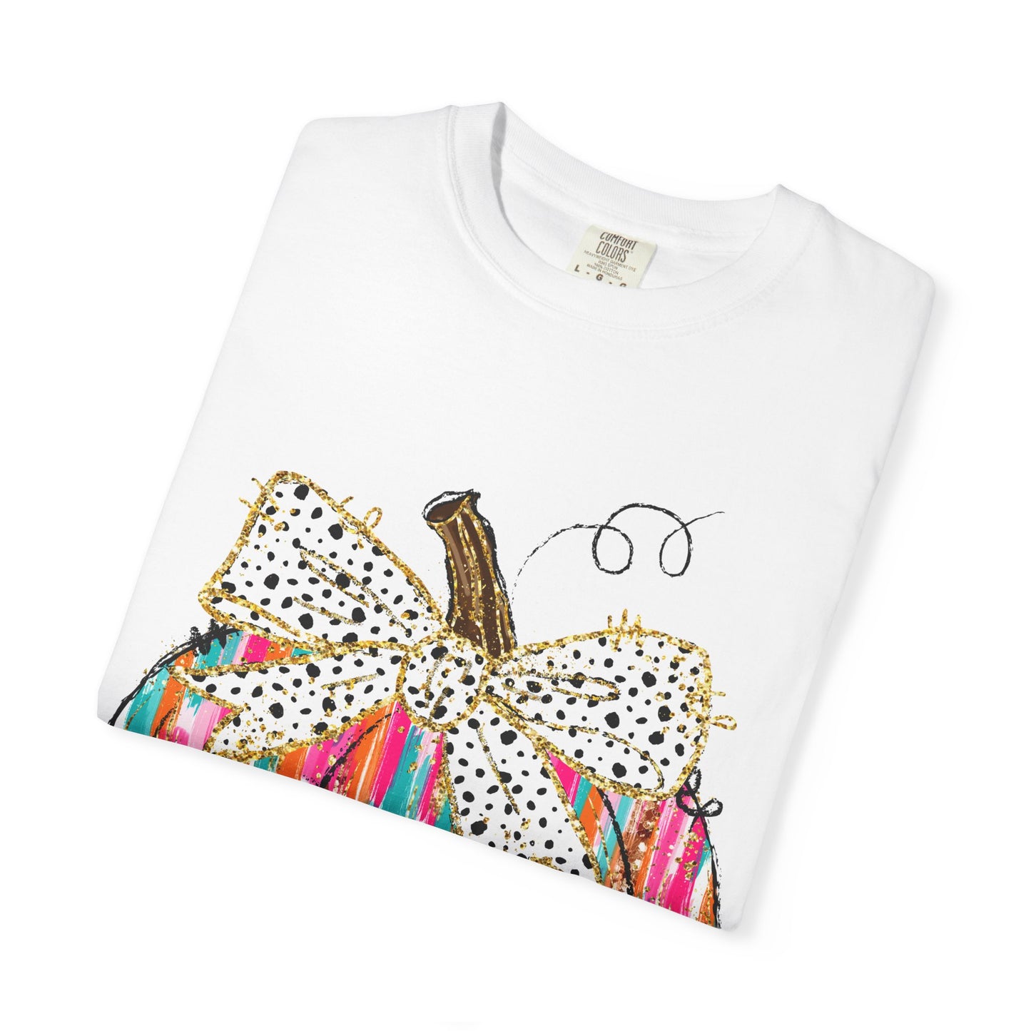 Colorful Pumpkin Graphic T-Shirt for Fall, Casual Autumn Tee, Halloween Shirt, Thanksgiving Outfit, Gift for Her