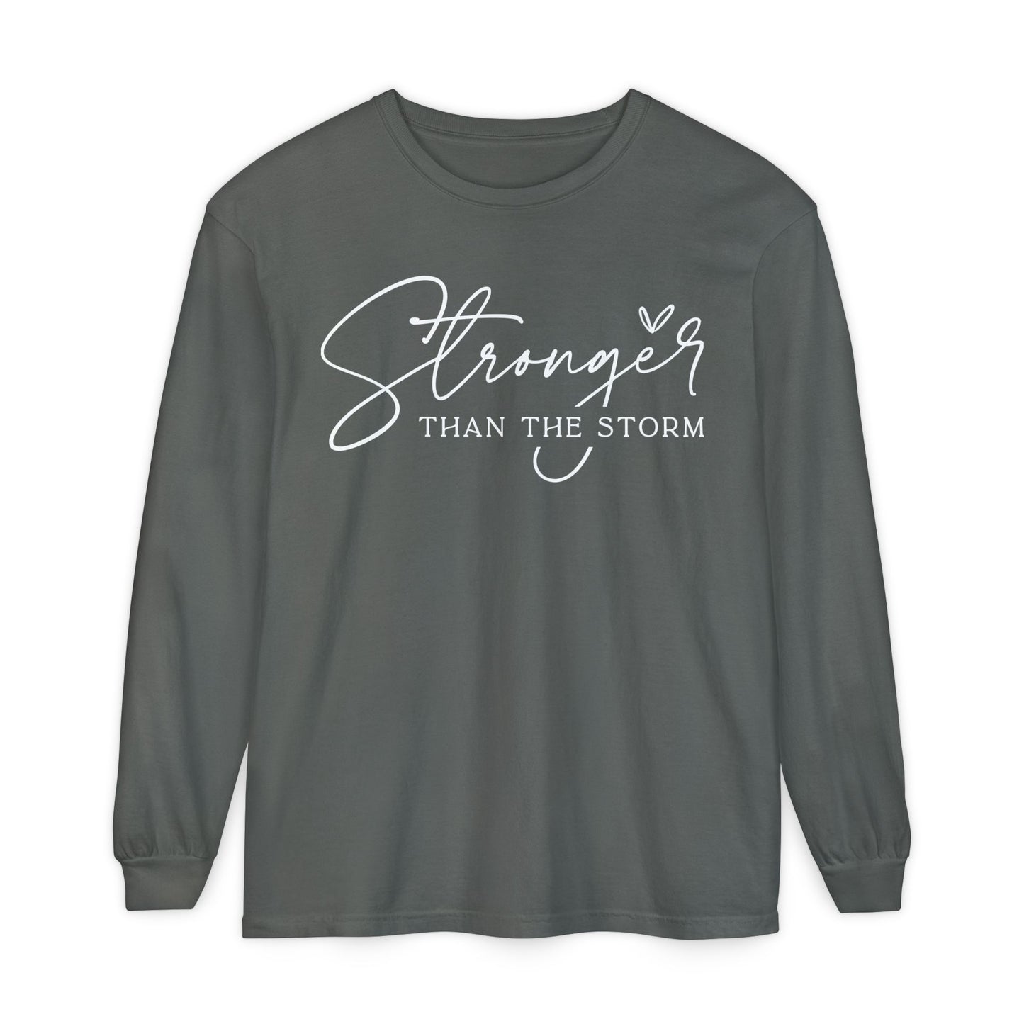 Comfortable Unisex Garment-Dyed Long Sleeve T-Shirt | Casual Wear, Gift for Him and Her, Cozy Layering Piece, Everyday Essentials