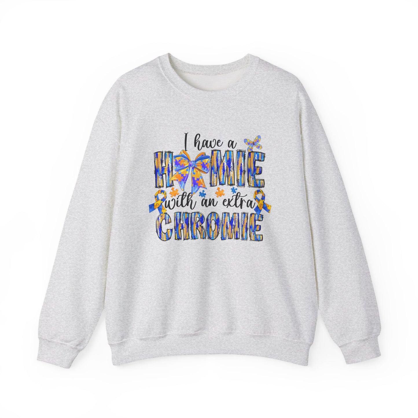 Chromosome Awareness Sweatshirt, Unisex Pullover, Gift for Caregivers, Genetic Disorder Awareness, Comfortable Crewneck