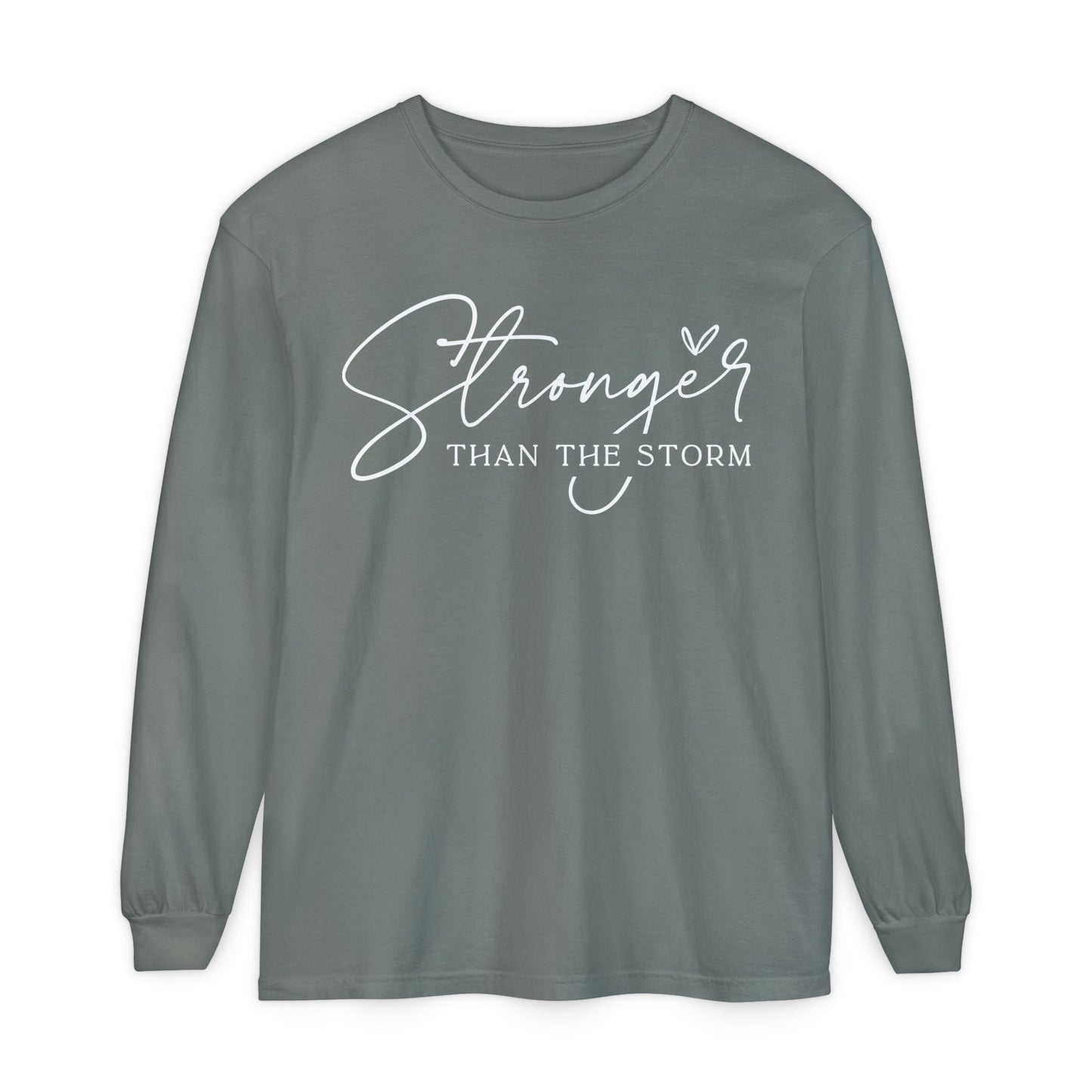 Comfortable Unisex Garment-Dyed Long Sleeve T-Shirt | Casual Wear, Gift for Him and Her, Cozy Layering Piece, Everyday Essentials