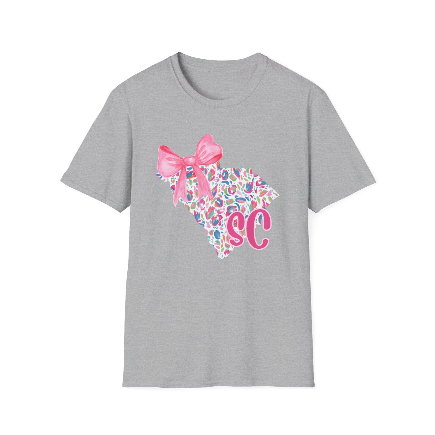 South Carolina Monogram T-Shirt, Cute Gift for Her, Southern Pride Apparel, Spring/Summer Fashion, Fun Birthday/Party Shirt