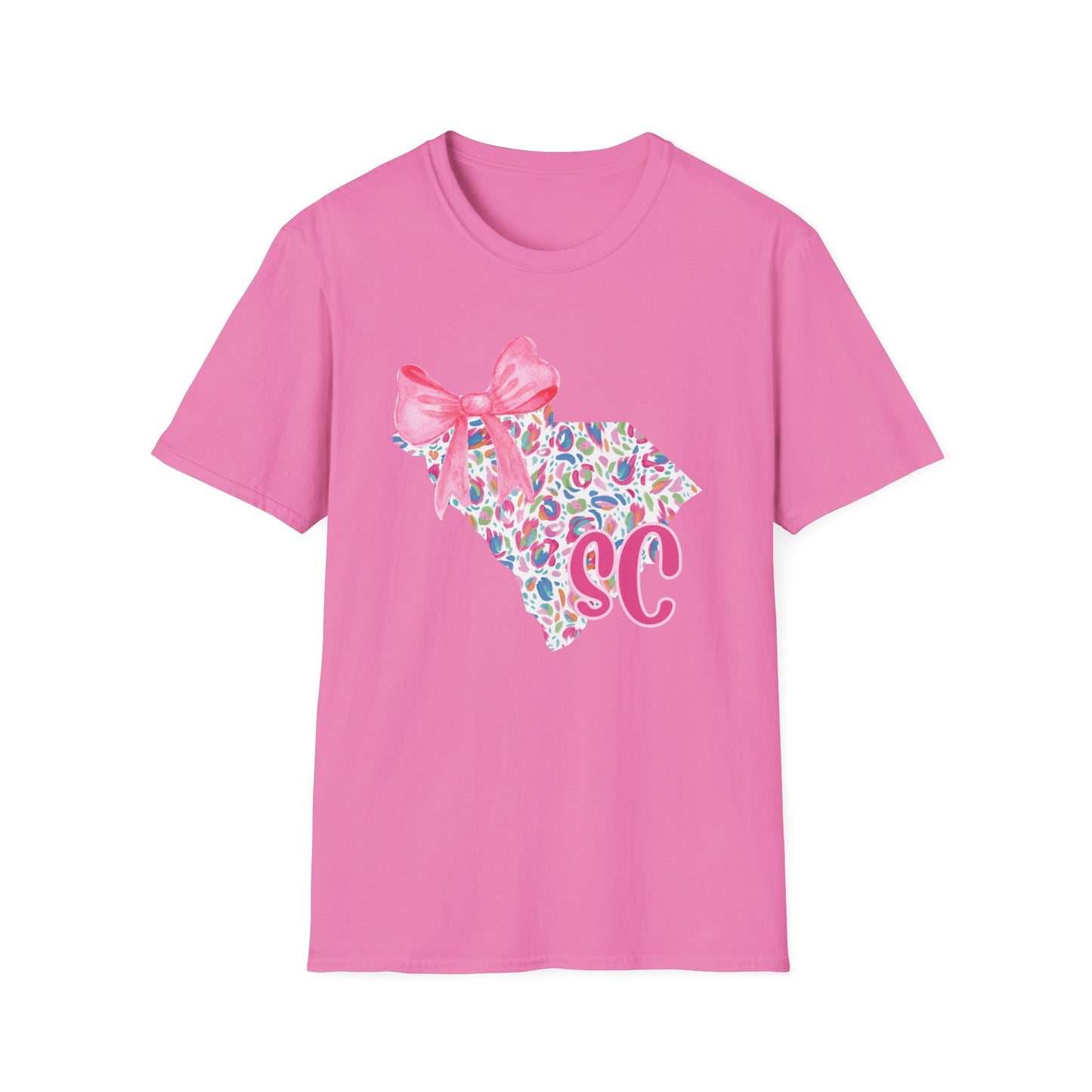 South Carolina Monogram T-Shirt, Cute Gift for Her, Southern Pride Apparel, Spring/Summer Fashion, Fun Birthday/Party Shirt