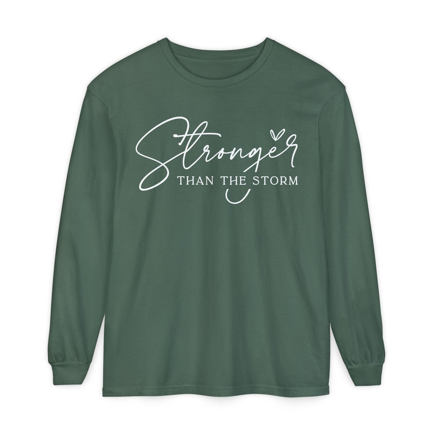 Comfortable Unisex Garment-Dyed Long Sleeve T-Shirt | Casual Wear, Gift for Him and Her, Cozy Layering Piece, Everyday Essentials