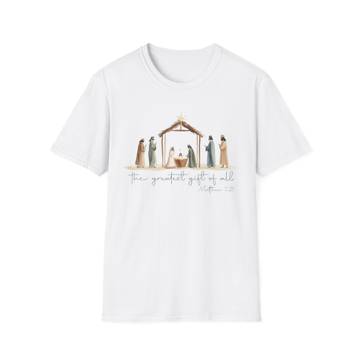 Nativity Scene Unisex T-Shirt Gildan