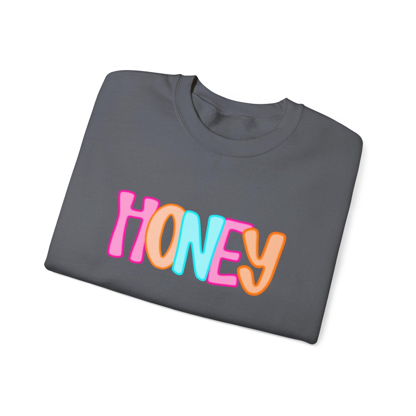 Honey Neon Gildan Crewneck