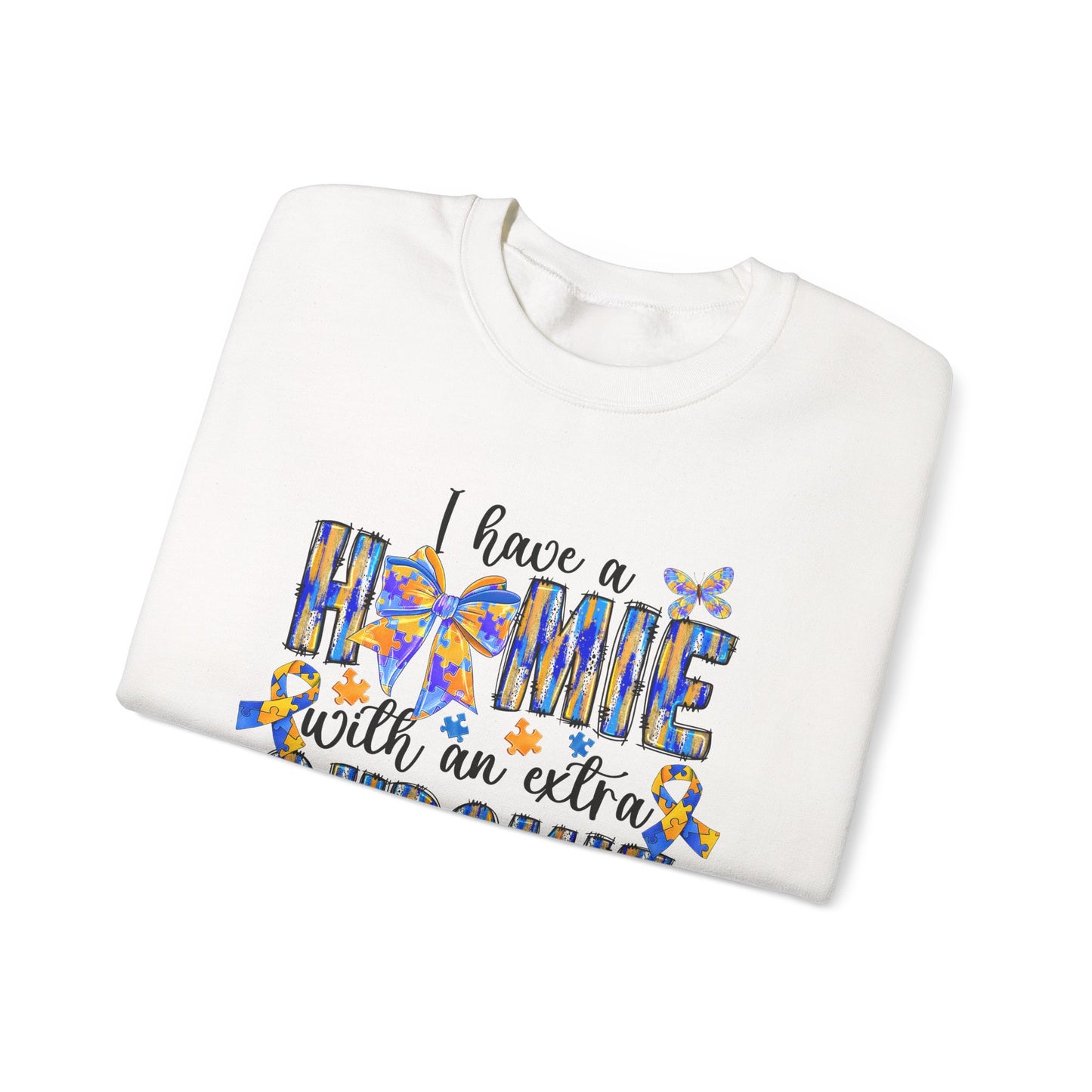 Chromosome Awareness Sweatshirt, Unisex Pullover, Gift for Caregivers, Genetic Disorder Awareness, Comfortable Crewneck