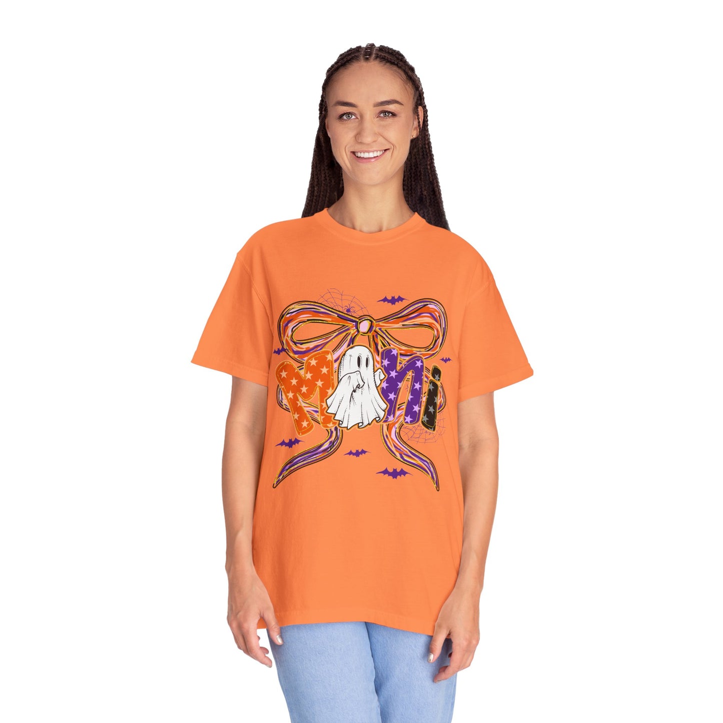 Halloween Ghost Ribbon T-Shirt | Unisex Spooky Wear, Fall Fashion, Halloween Party, Costume Tee, Gift for Ghost Lovers