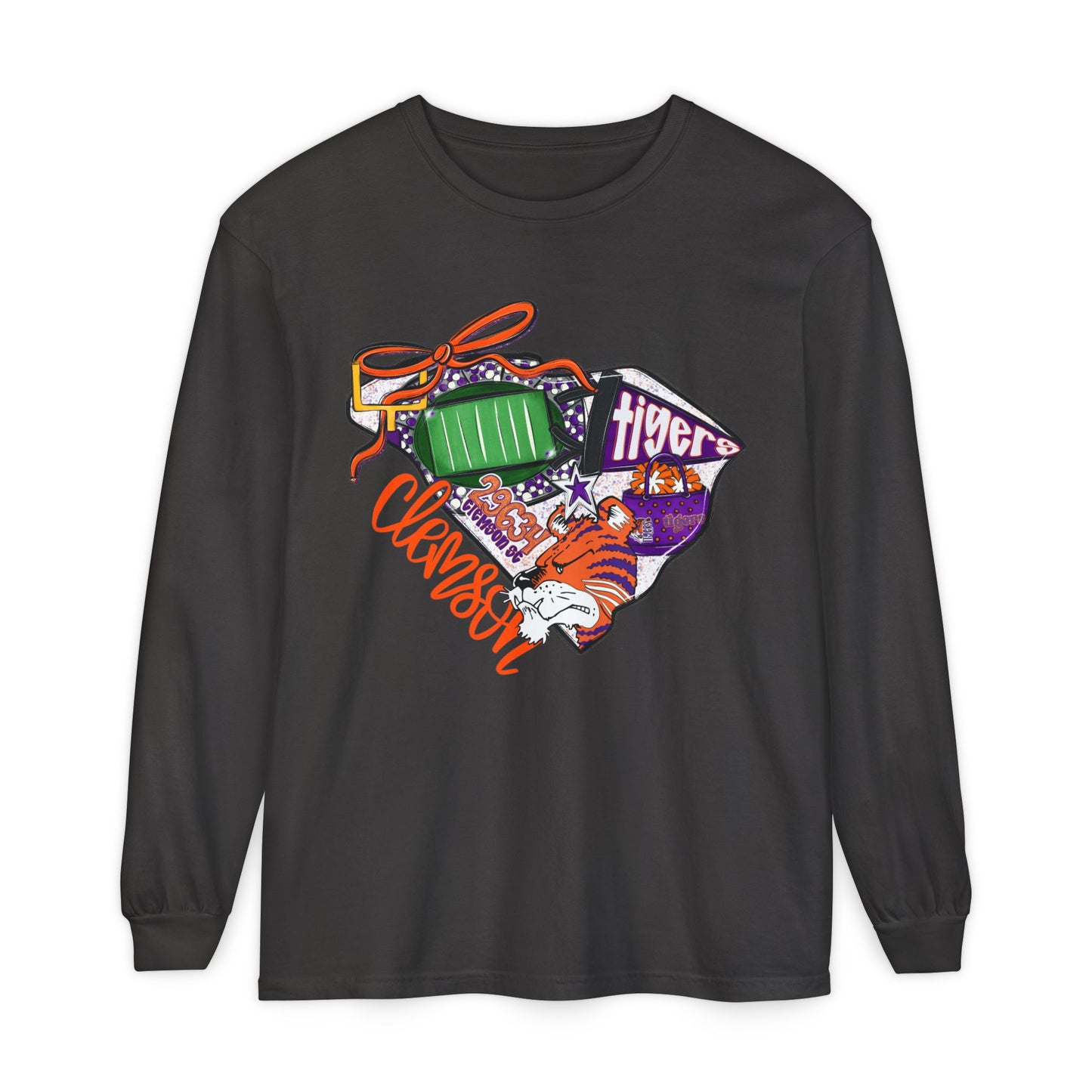 Clemson Spirit Long Sleeve T-Shirt