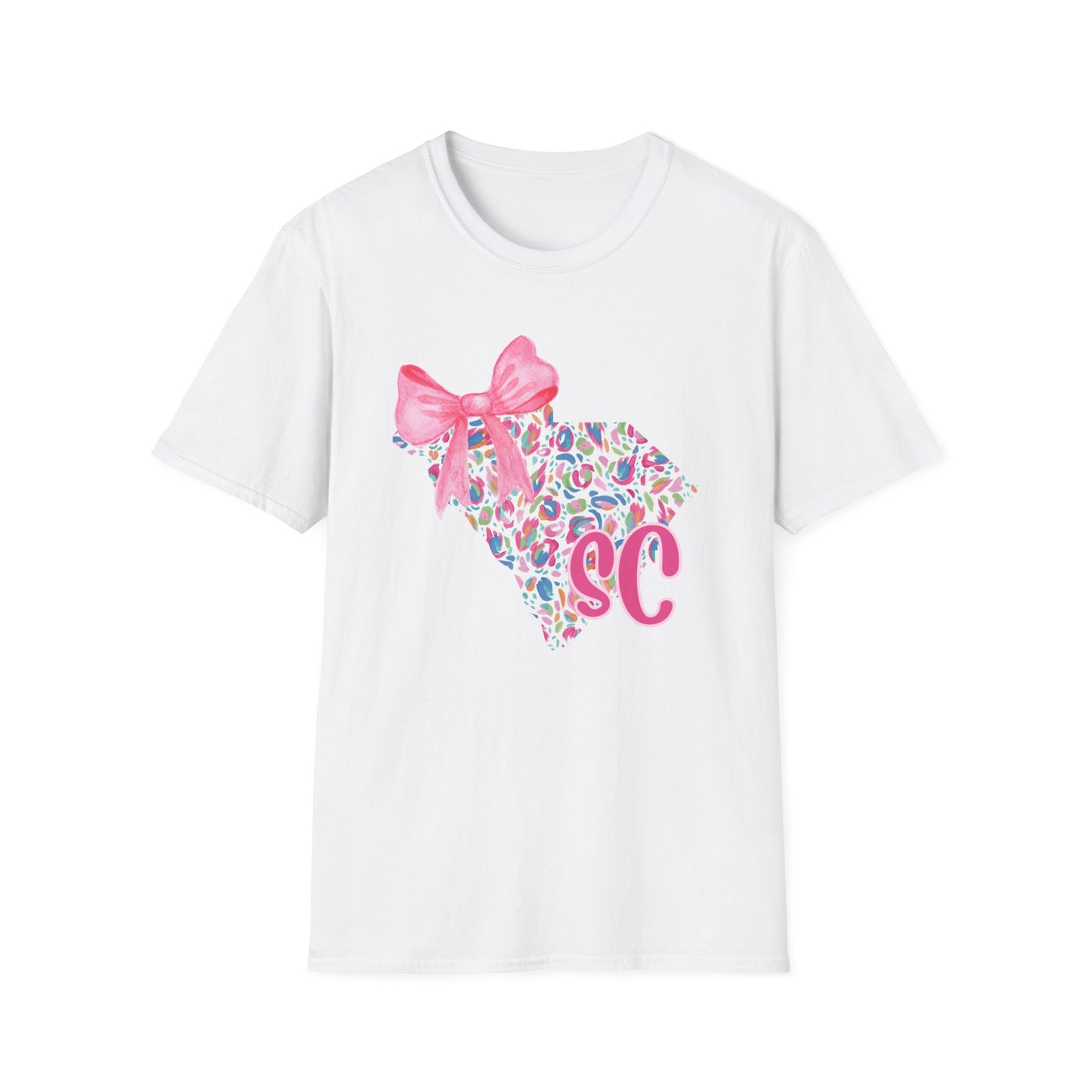 South Carolina Monogram T-Shirt, Cute Gift for Her, Southern Pride Apparel, Spring/Summer Fashion, Fun Birthday/Party Shirt