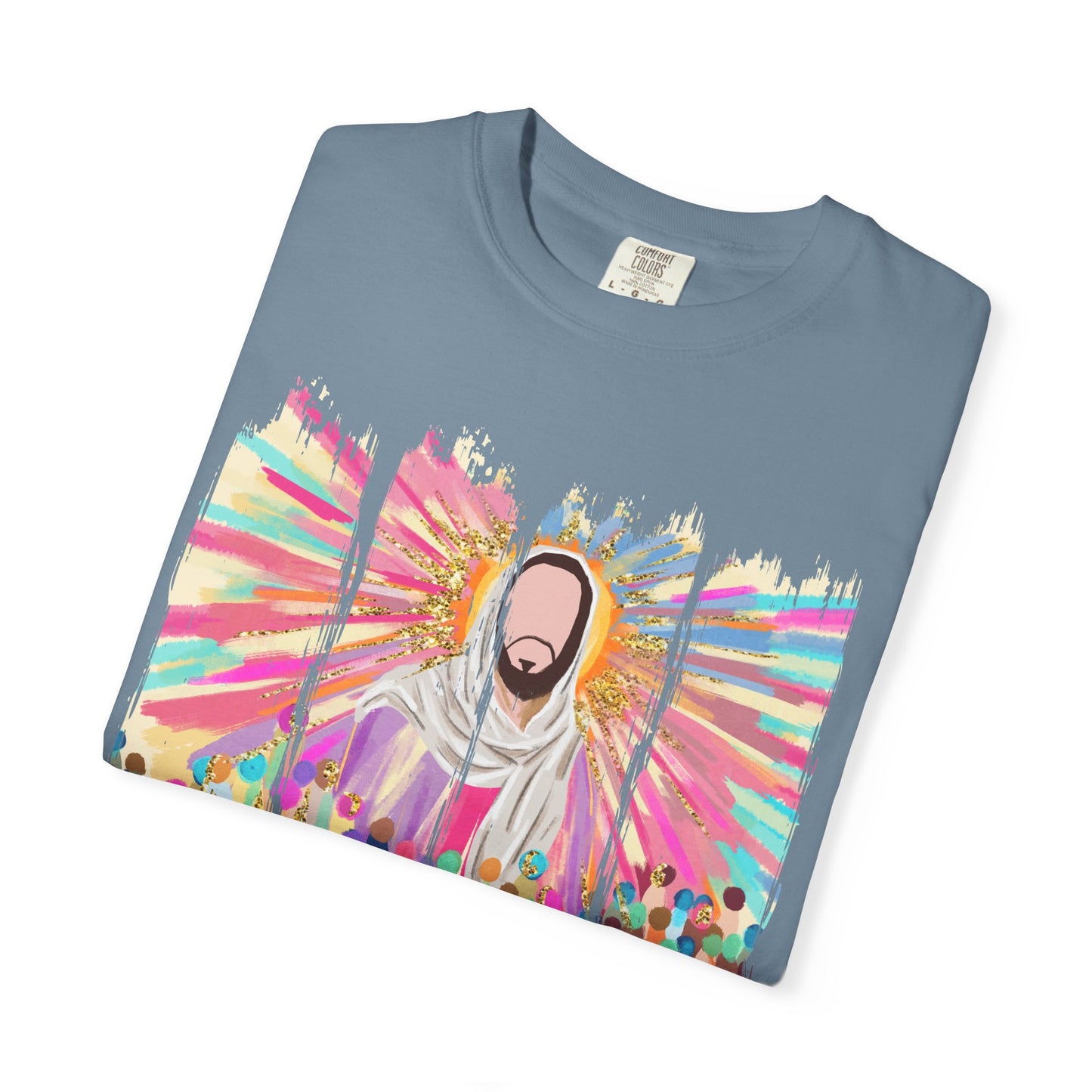 Colorful Faith T-Shirt, Biblical Verse Tee, Inspirational Apparel, Unisex Graphic Shirt, Christian Gift Idea, Religious T-Shirt