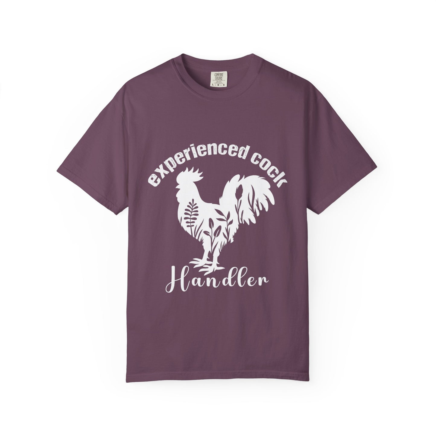 Experienced Cock Handler T-shirt, Unisex Style, Funny Gift, Chicken Lover Tee, Farm Enthusiast Apparel, Casual Wear