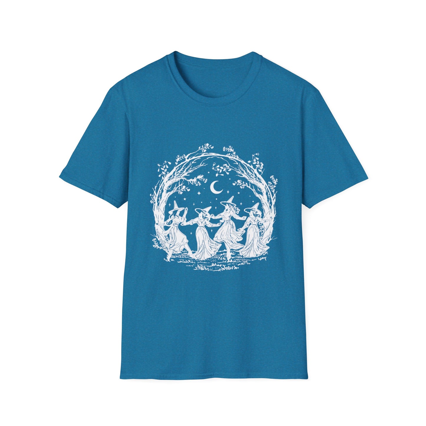Enchanted Forest T-Shirt, Nature Lover Shirt, Bohemian Graphic Tee, Witchy Style Top, Gift for Magical Occasions