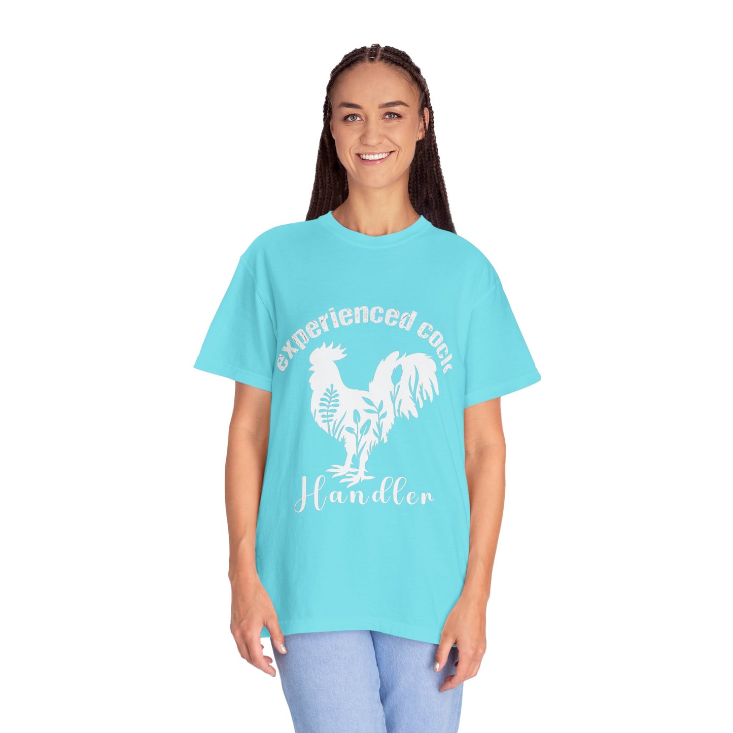 Experienced Cock Handler T-shirt, Unisex Style, Funny Gift, Chicken Lover Tee, Farm Enthusiast Apparel, Casual Wear