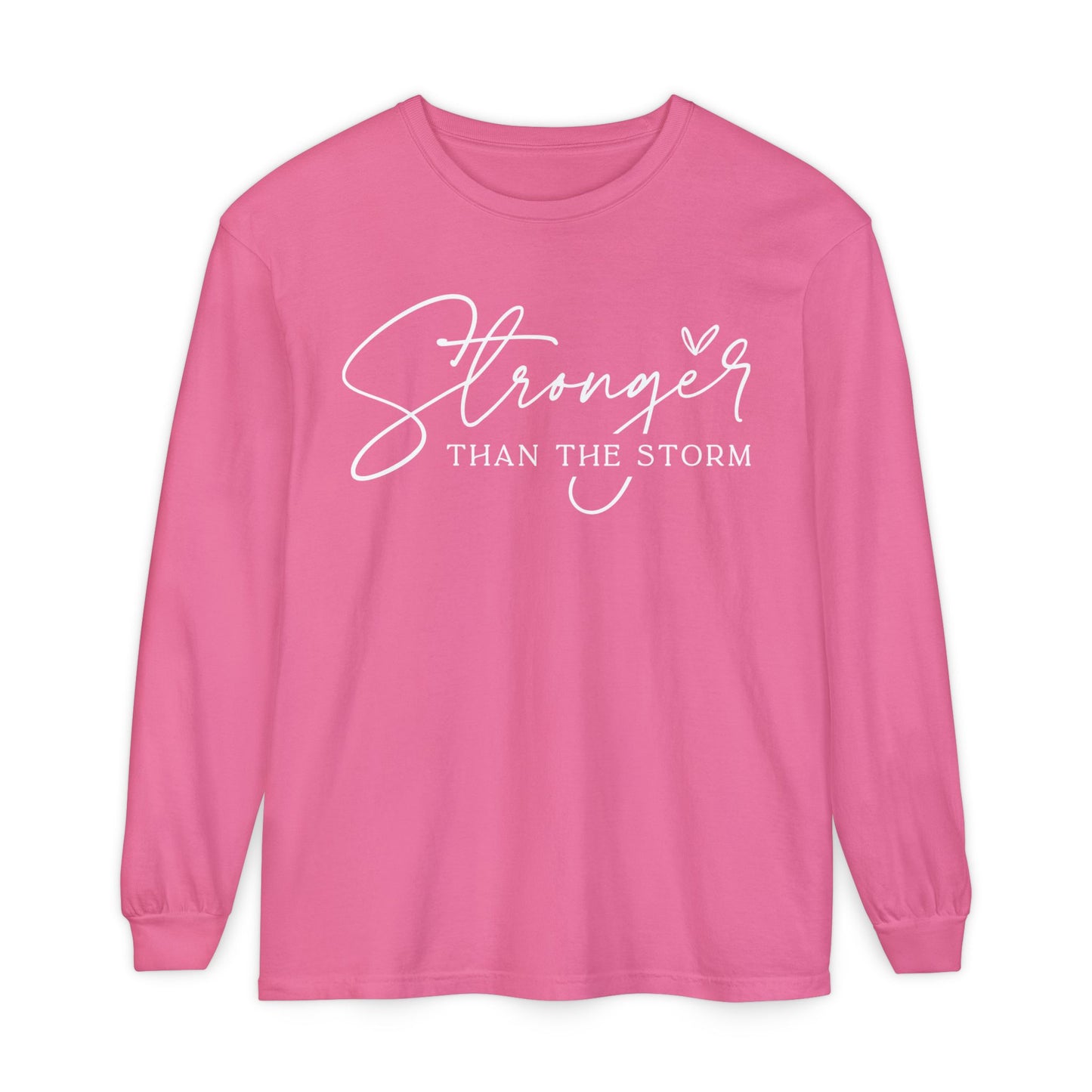 Comfortable Unisex Garment-Dyed Long Sleeve T-Shirt | Casual Wear, Gift for Him and Her, Cozy Layering Piece, Everyday Essentials