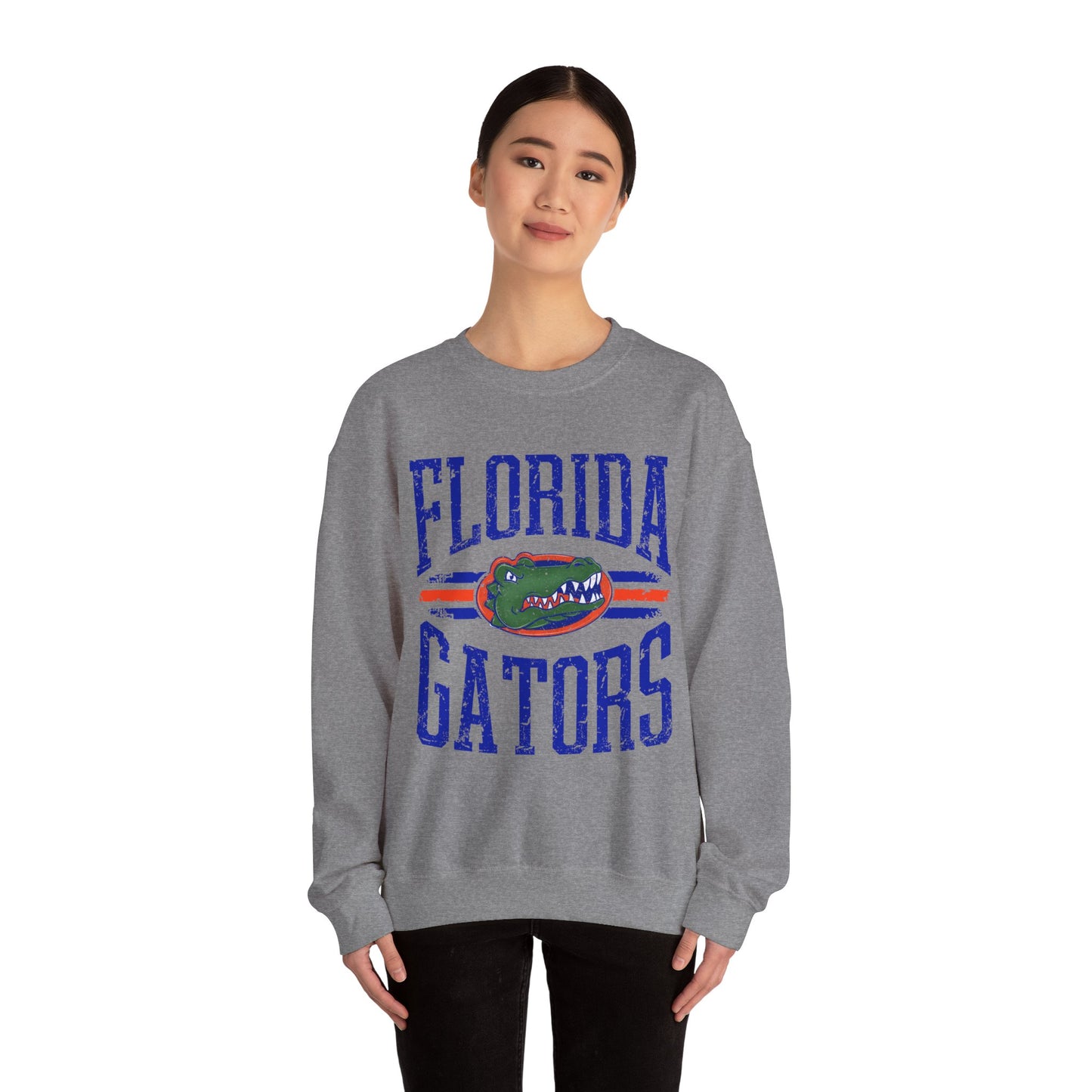 Florida Gators Crewneck Sweatshirt - Cozy Unisex Pullover - College Apparel - Game Day Wear - Sports Fan Gift - Stylish Comfort