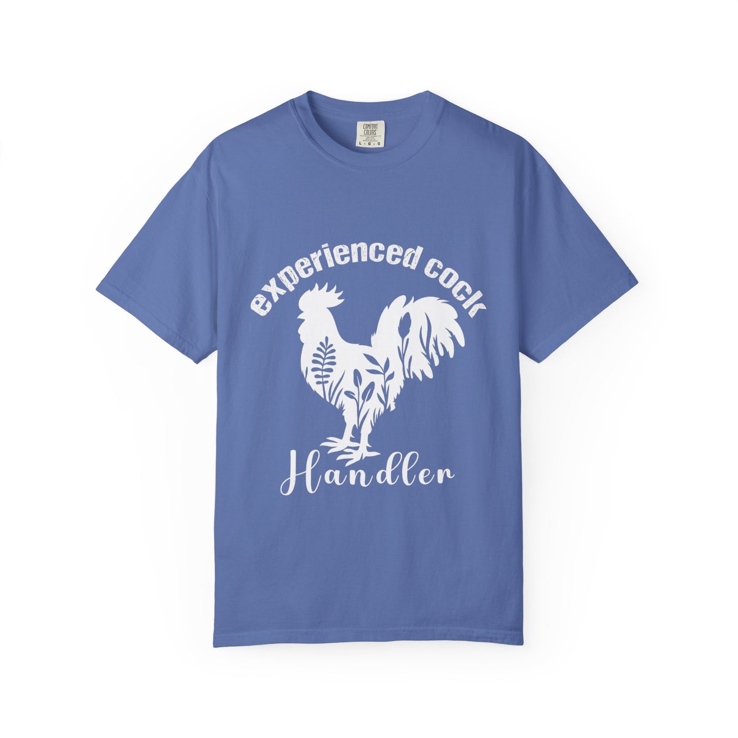 Experienced Cock Handler T-shirt, Unisex Style, Funny Gift, Chicken Lover Tee, Farm Enthusiast Apparel, Casual Wear