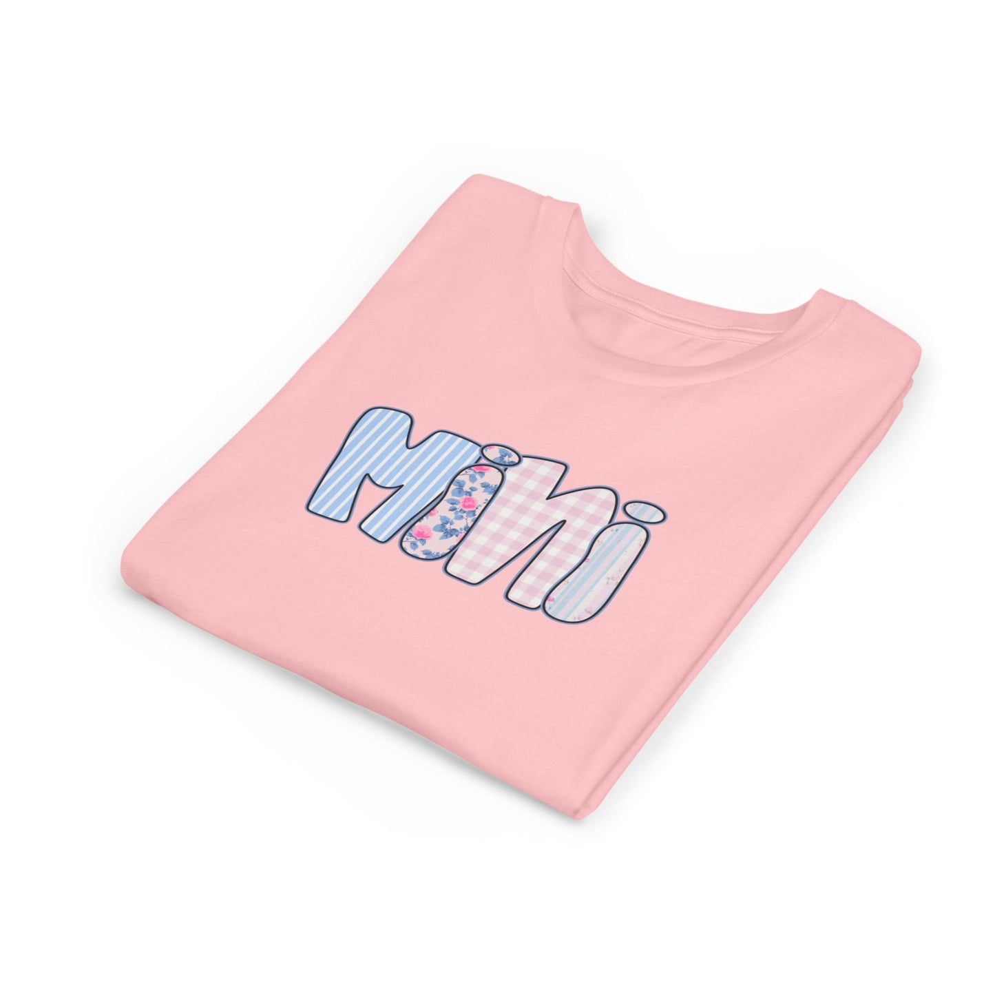 Youth Mini Pink & Blue Floral T-Shirt