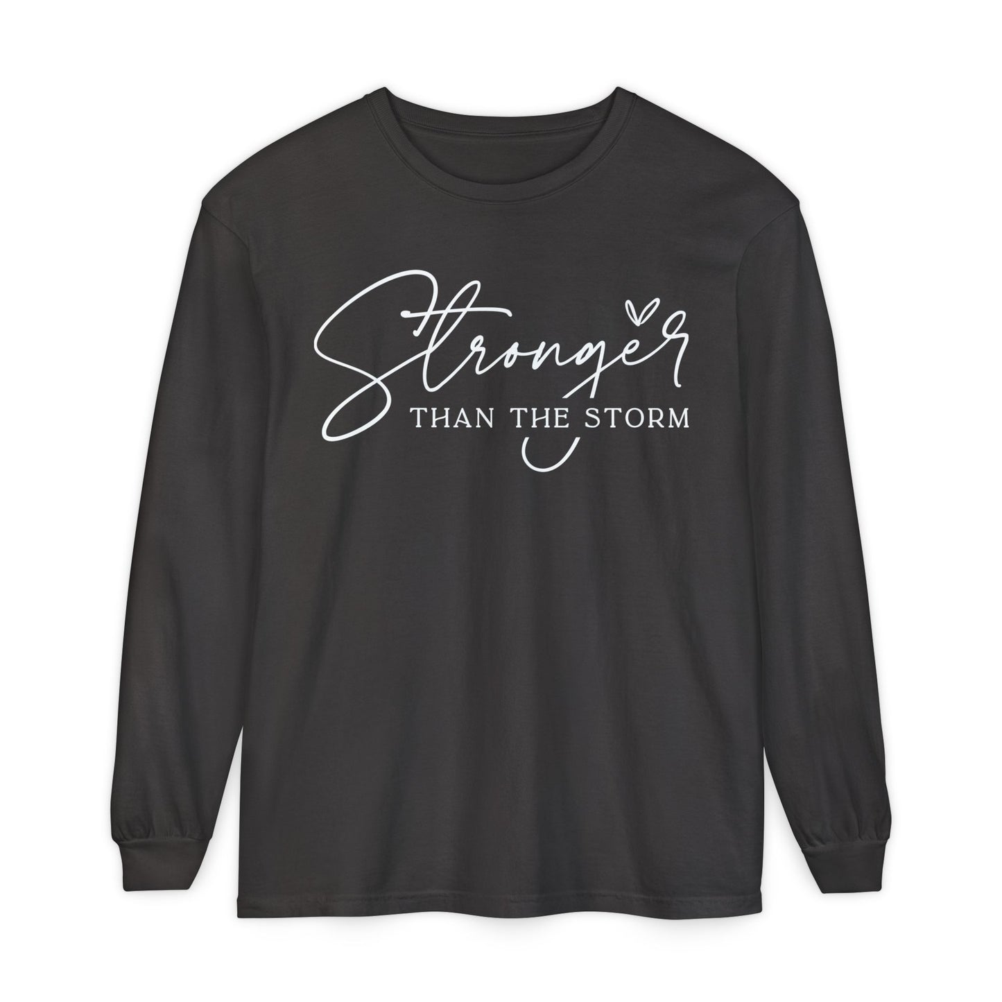 Comfortable Unisex Garment-Dyed Long Sleeve T-Shirt | Casual Wear, Gift for Him and Her, Cozy Layering Piece, Everyday Essentials