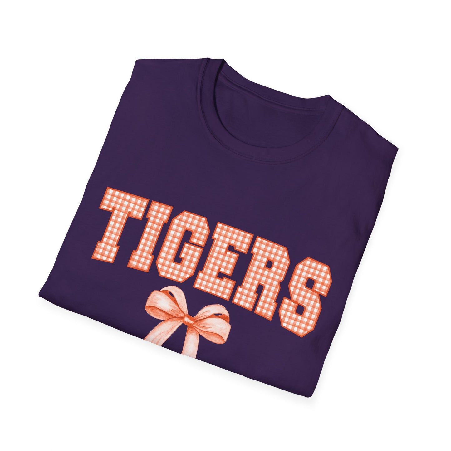 Tigers Graphic T-Shirt, Cute Casual Top, Tiger Appreciation Gift, Trendy College Wear, Perfect for Sports Events, Summer Outings