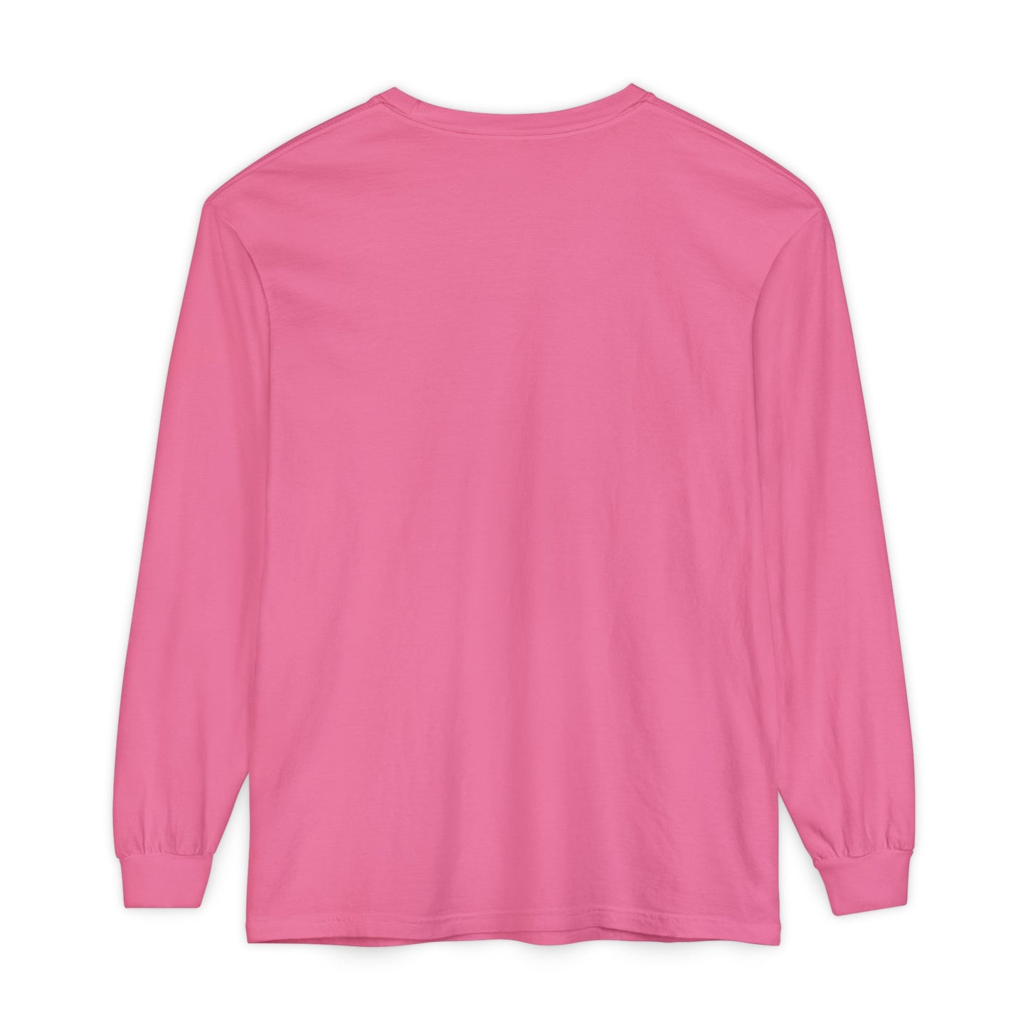 Mustangs Pink Bow Long Sleeve T-Shirt | Stylish Unisex Tee for Horse Lovers | Perfect Gift for Birthdays, Equine Events, or Casual Wear