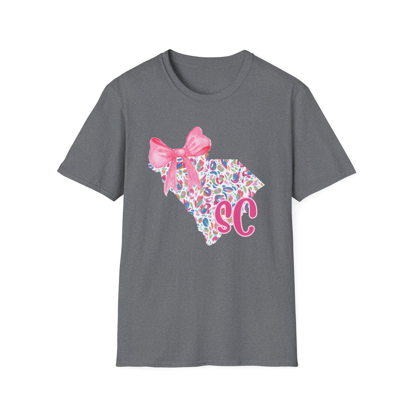 South Carolina Monogram T-Shirt, Cute Gift for Her, Southern Pride Apparel, Spring/Summer Fashion, Fun Birthday/Party Shirt