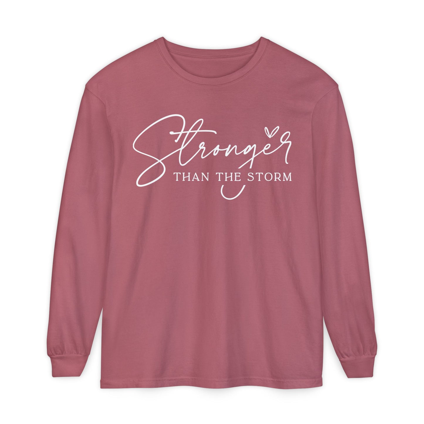 Comfortable Unisex Garment-Dyed Long Sleeve T-Shirt | Casual Wear, Gift for Him and Her, Cozy Layering Piece, Everyday Essentials
