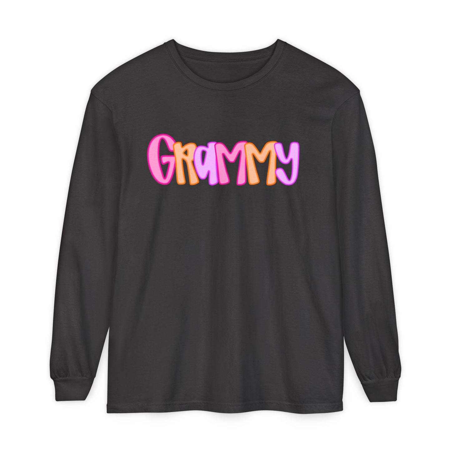 Grammy Neon Comfort Colors Long Sleeve