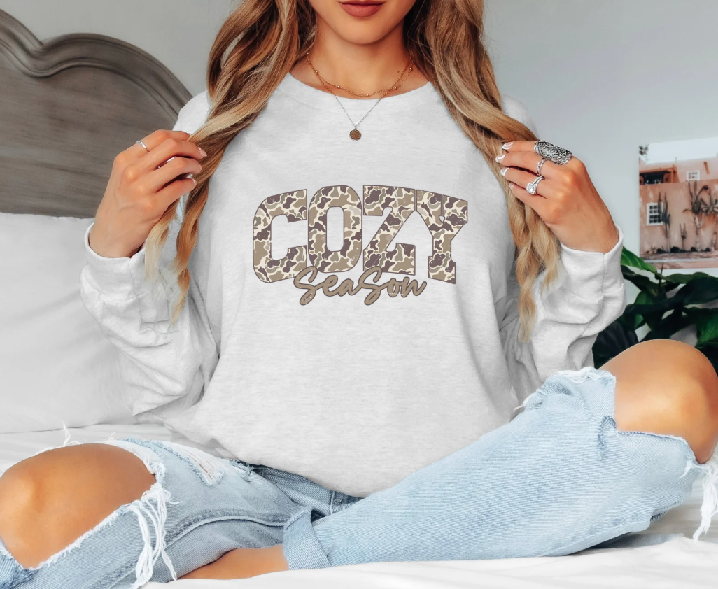 Cozy Season Gildan Long Sleeve Tee