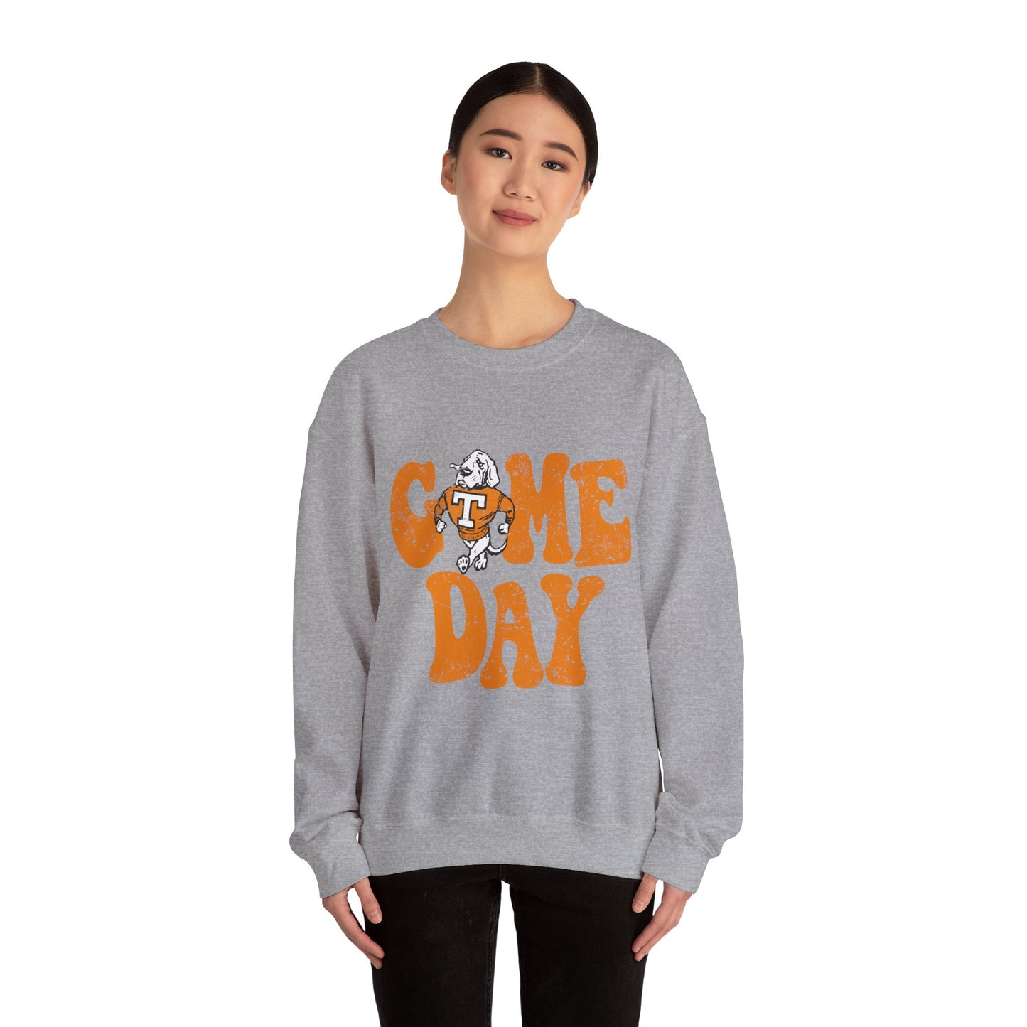 Game Day Sweatshirt, Unisex Crewneck for Sports Fans, Cozy Fall Apparel, Perfect for Tailgating, Gift for Friends