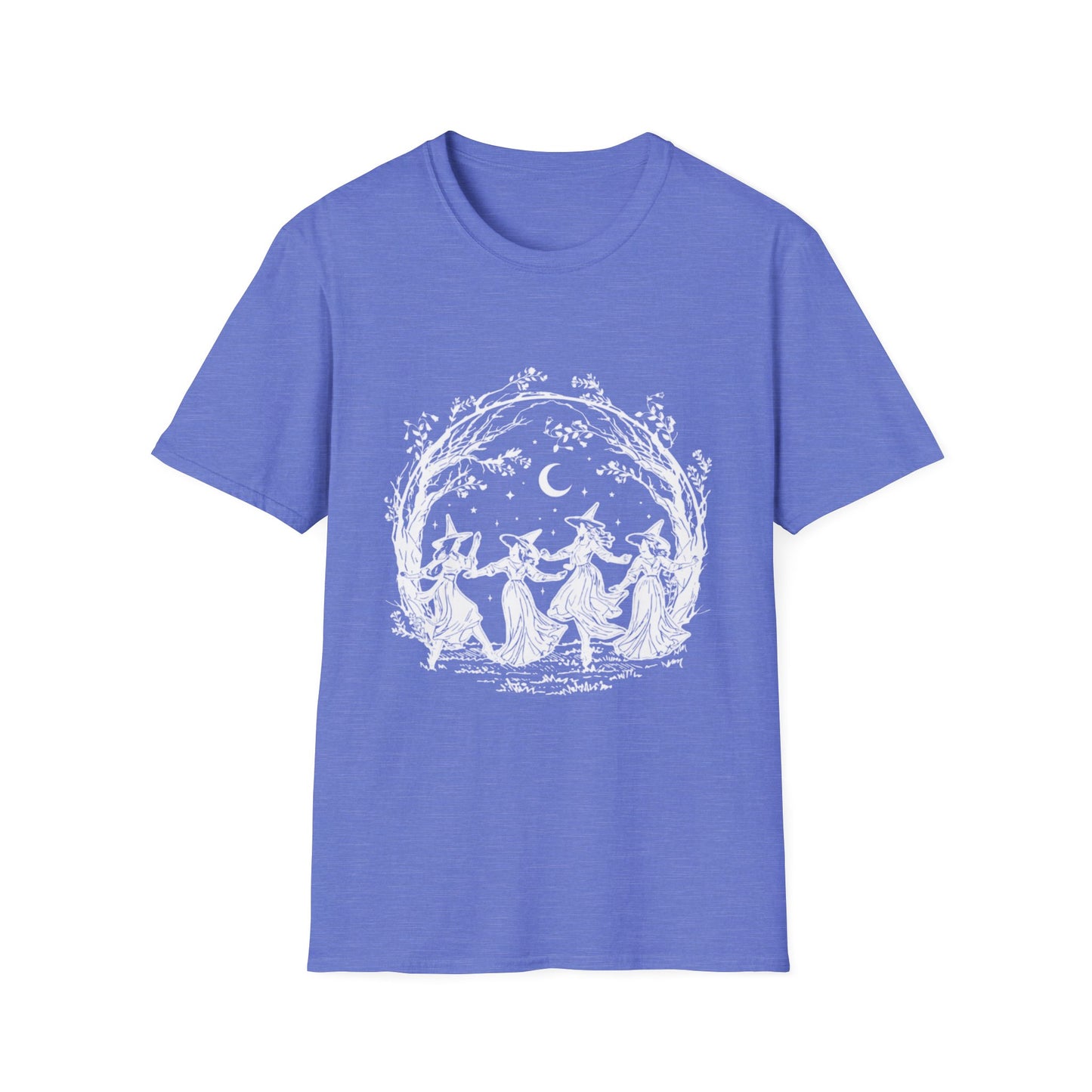 Enchanted Forest T-Shirt, Nature Lover Shirt, Bohemian Graphic Tee, Witchy Style Top, Gift for Magical Occasions