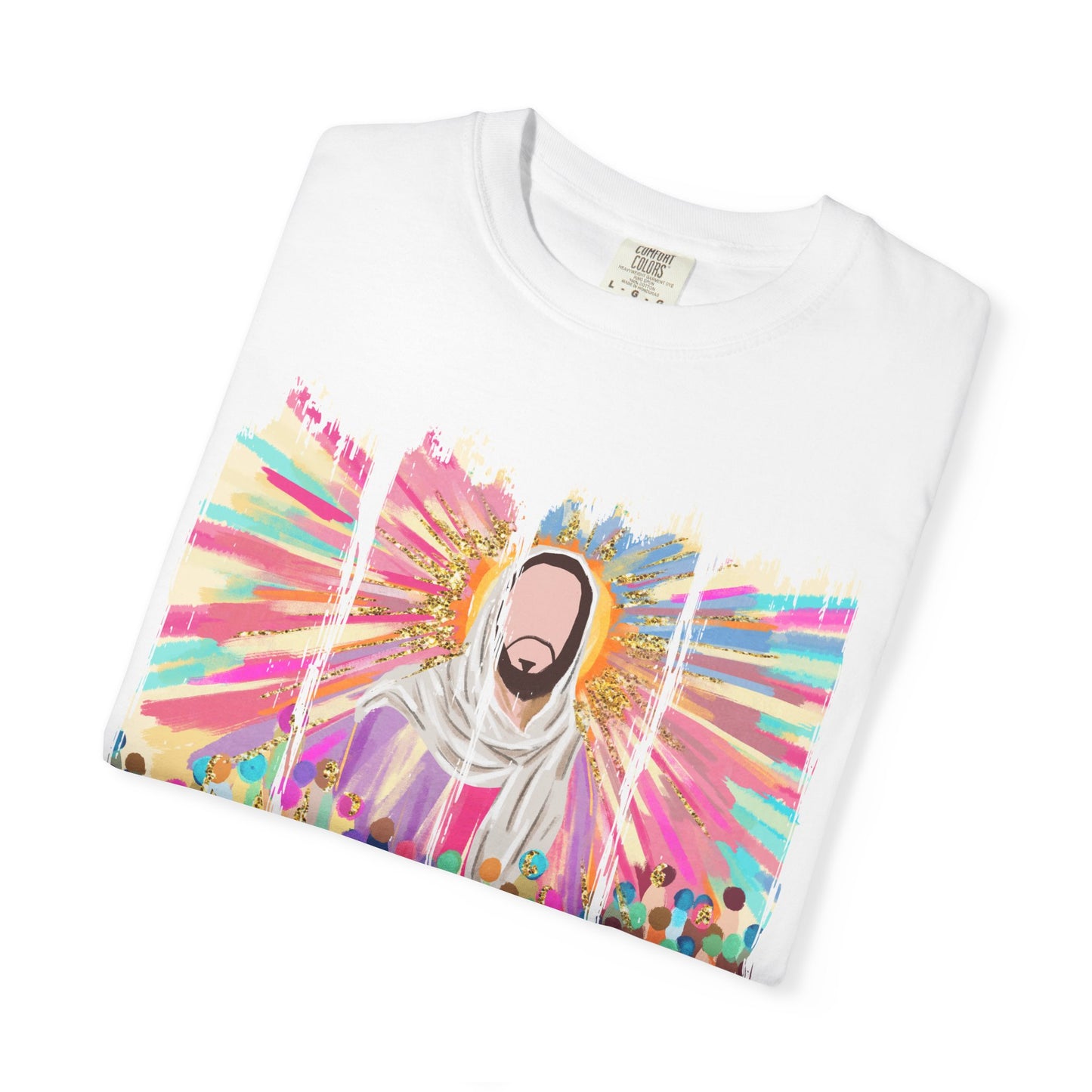 Colorful Faith T-Shirt, Biblical Verse Tee, Inspirational Apparel, Unisex Graphic Shirt, Christian Gift Idea, Religious T-Shirt