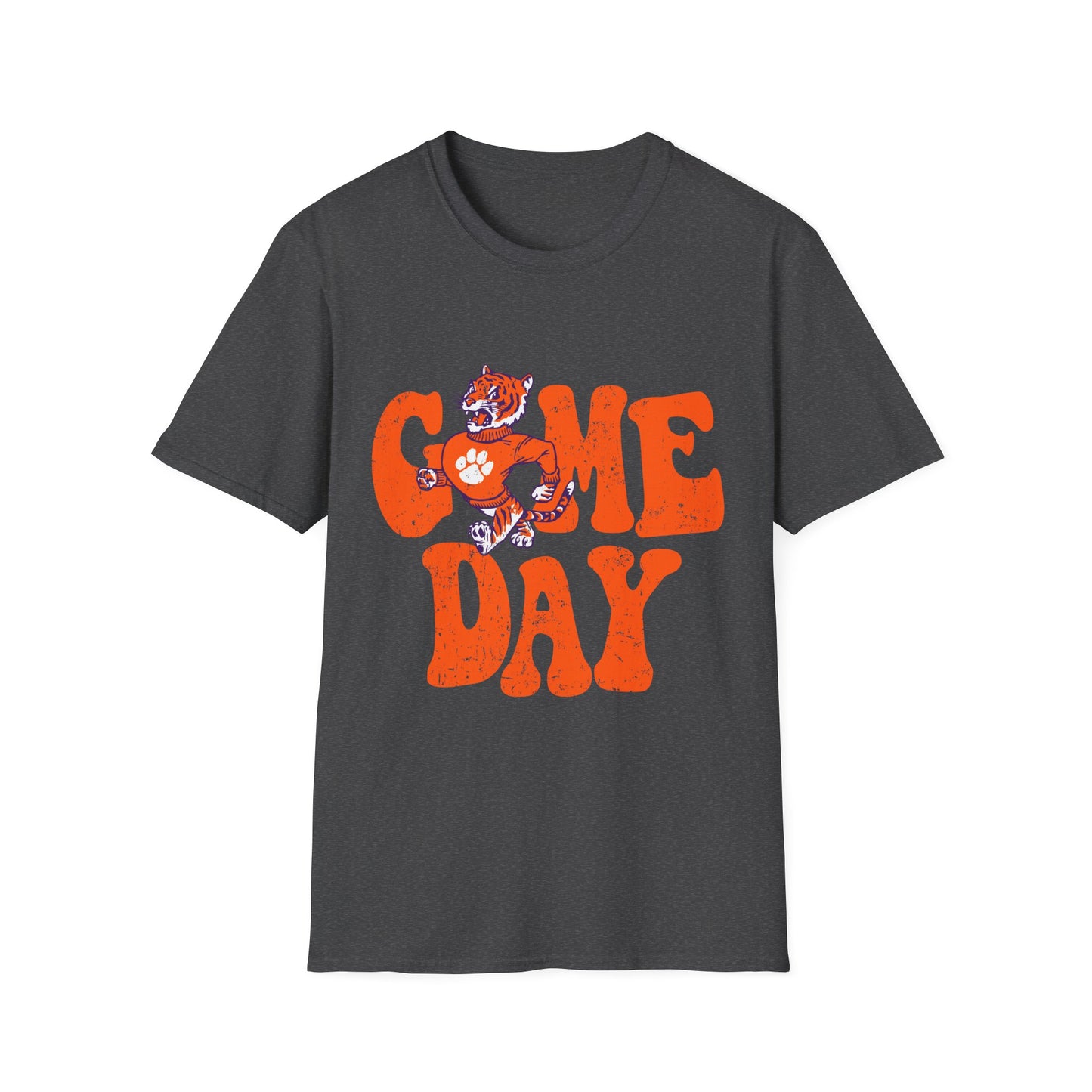Game Day Unisex Softstyle T-Shirt | Perfect for Sports Fans, Tailgating, Casual Wear, Gift for Gamers, Cheer Day Apparel