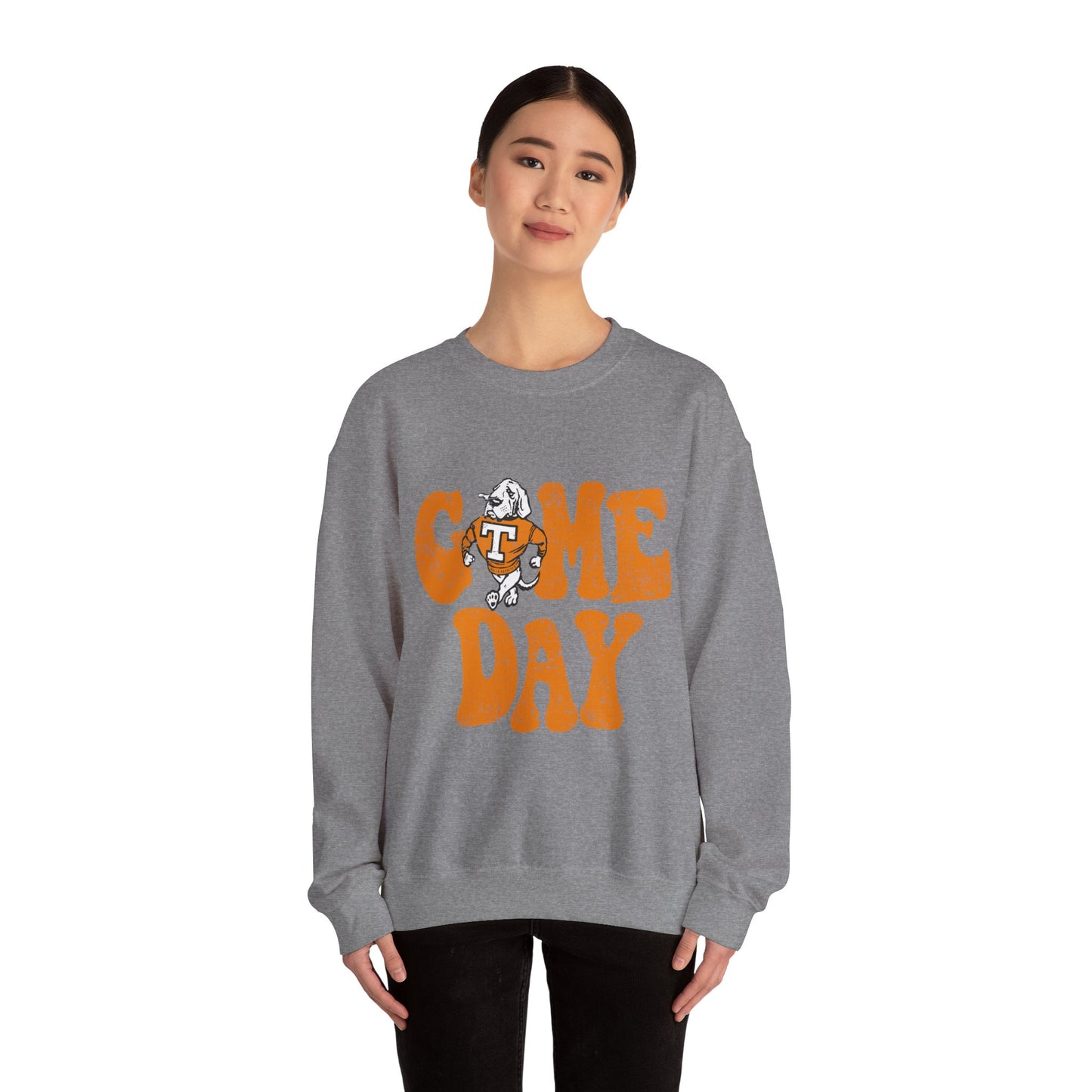 Game Day Sweatshirt, Unisex Crewneck for Sports Fans, Cozy Fall Apparel, Perfect for Tailgating, Gift for Friends