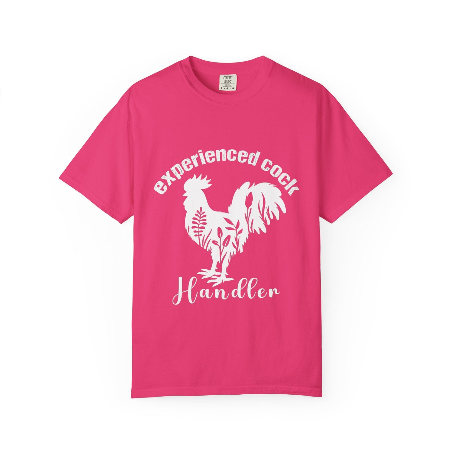 Experienced Cock Handler T-shirt, Unisex Style, Funny Gift, Chicken Lover Tee, Farm Enthusiast Apparel, Casual Wear