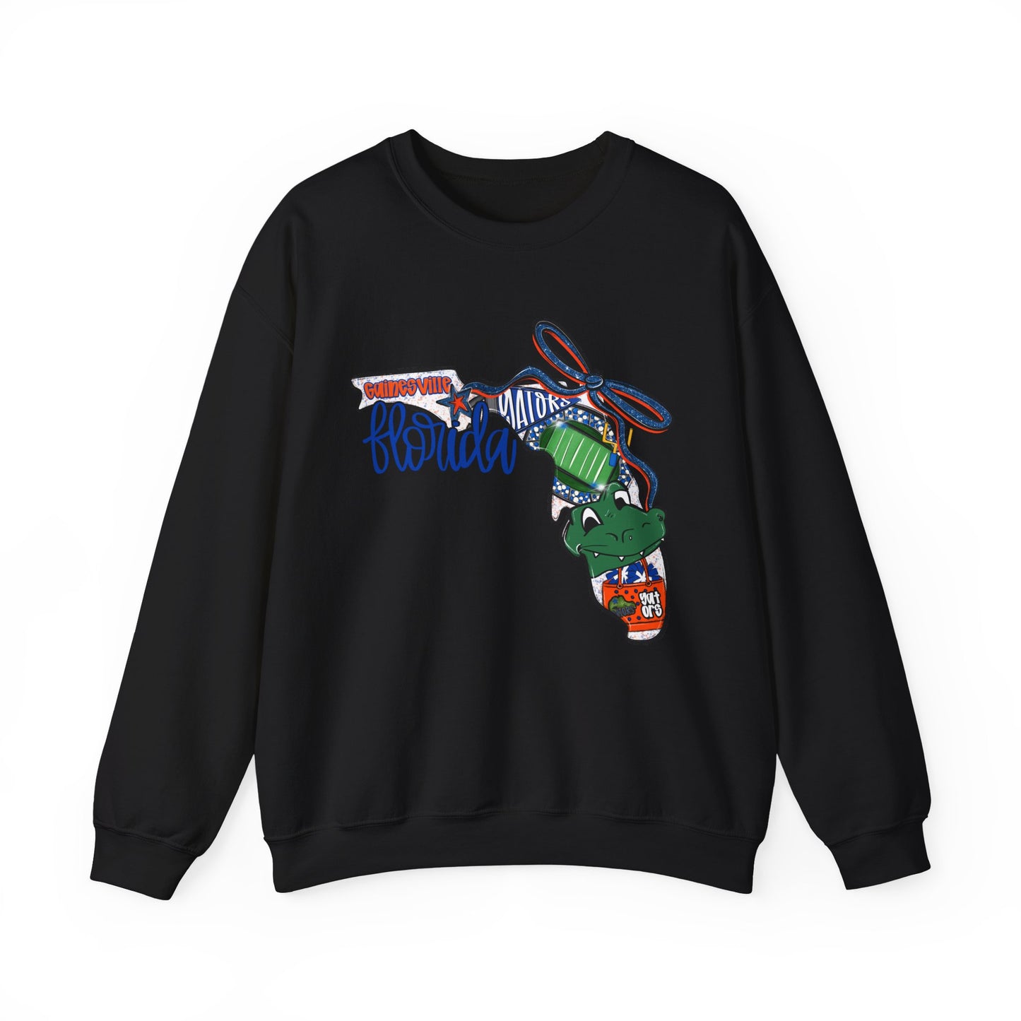 Florida Vibes Crewneck Sweatshirt | Unisex Graphic Top, Casual Wear, Gift for Him/Her, Vacation Essentials, Comfortable Style