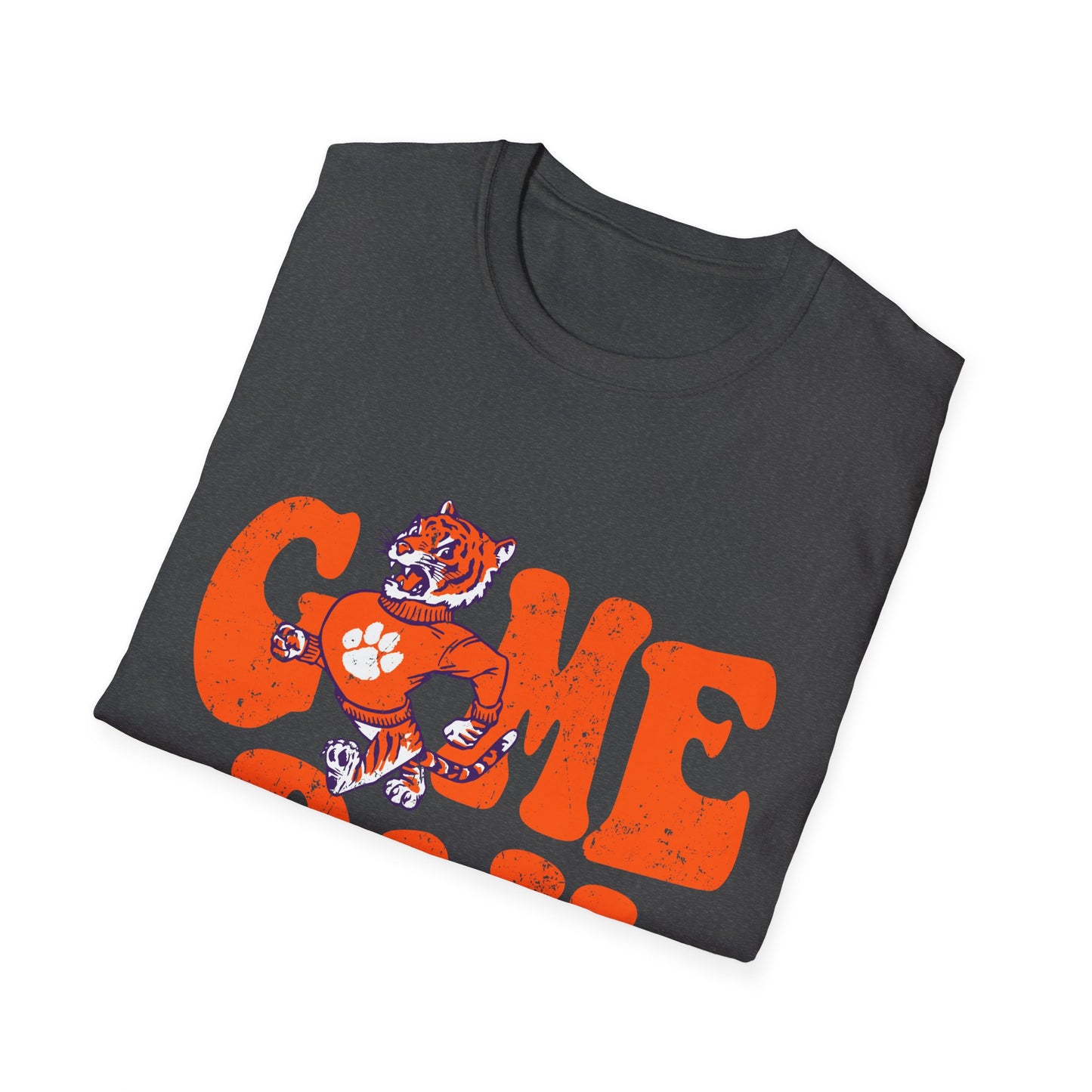 Game Day Unisex Softstyle T-Shirt | Perfect for Sports Fans, Tailgating, Casual Wear, Gift for Gamers, Cheer Day Apparel