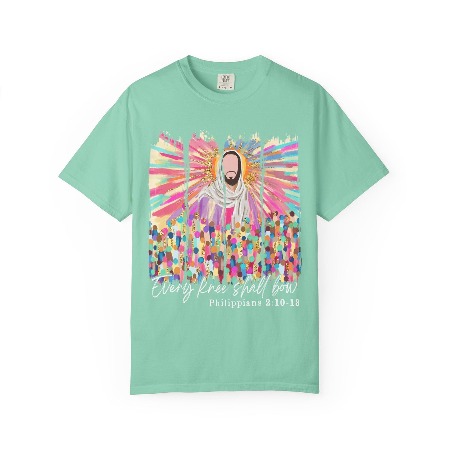 Vibrant Spiritual T-Shirt for Everyday Wear, Retro Art Tee, Casual Unisex Shirt, Gift for Festivals, Colorful Graphic Top