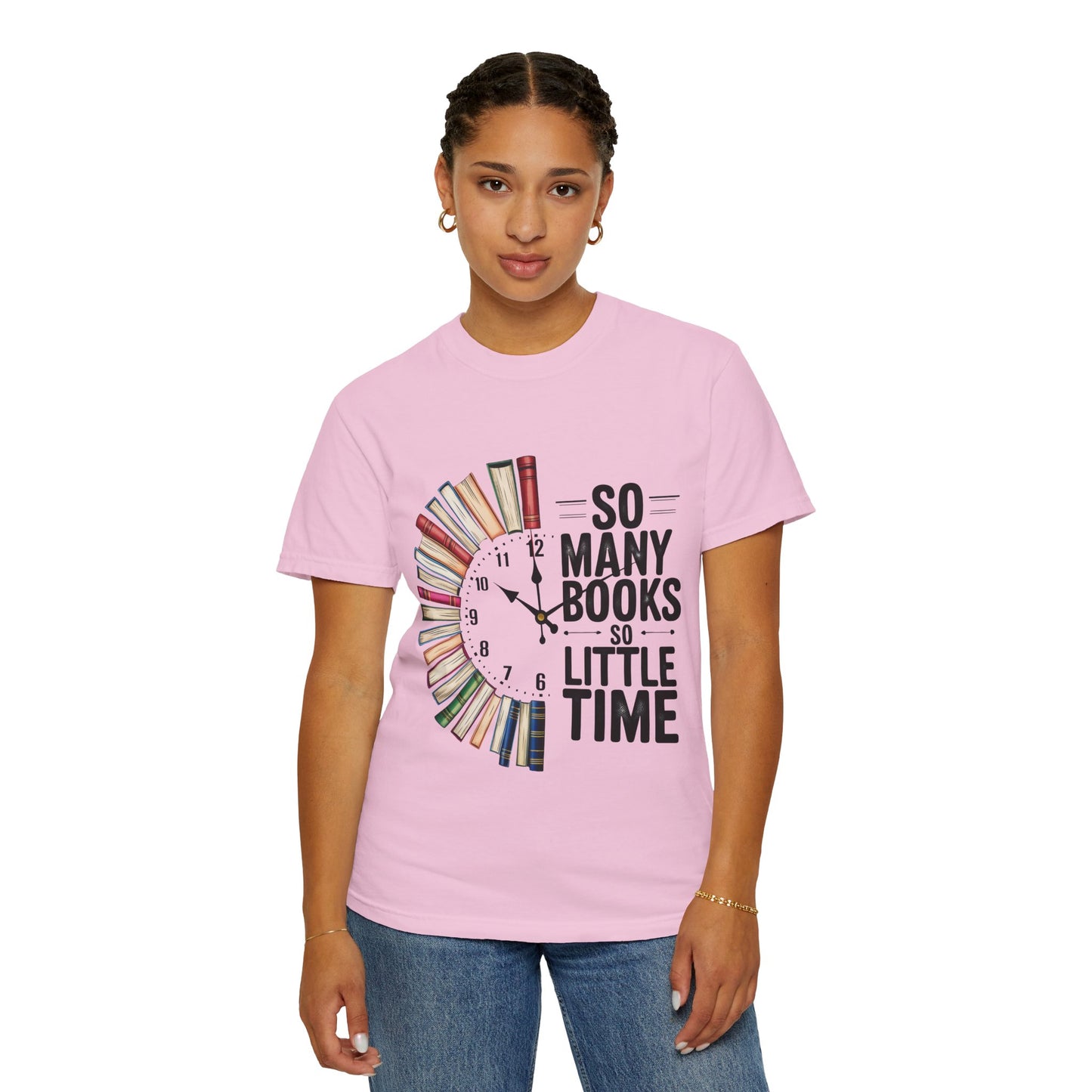 Book Lover's Clock T-Shirt, Perfect Gift for Readers, Literary Apparel, Bookish Tee, Great for Book Clubs