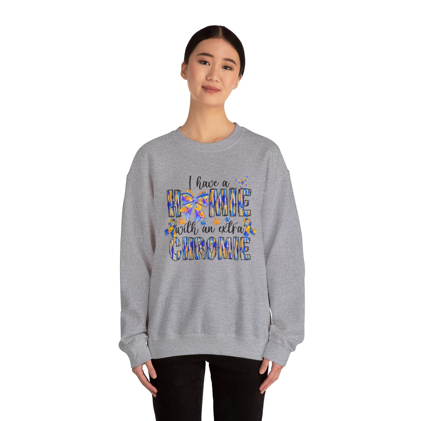 Chromosome Awareness Sweatshirt, Unisex Pullover, Gift for Caregivers, Genetic Disorder Awareness, Comfortable Crewneck