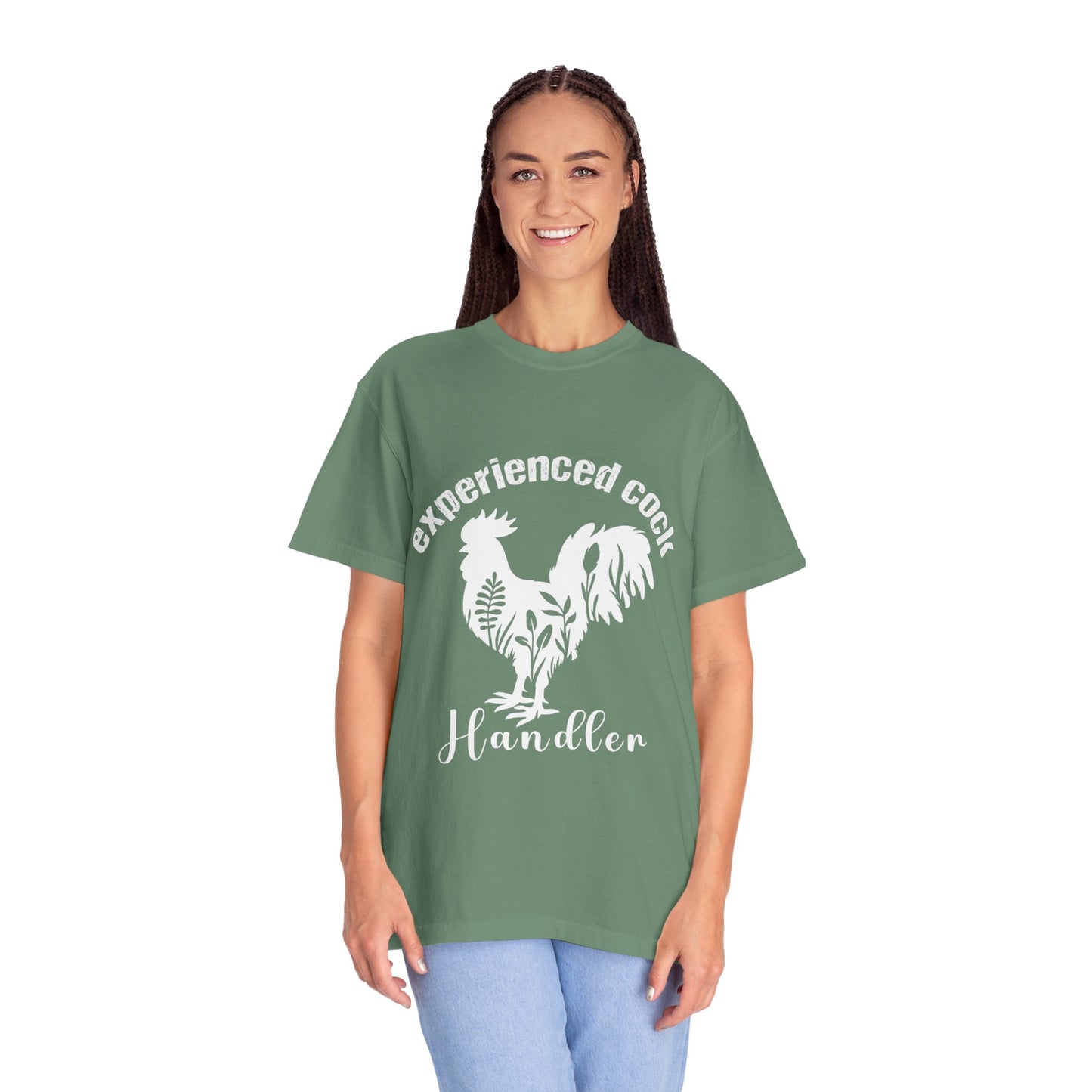 Experienced Cock Handler T-shirt, Unisex Style, Funny Gift, Chicken Lover Tee, Farm Enthusiast Apparel, Casual Wear