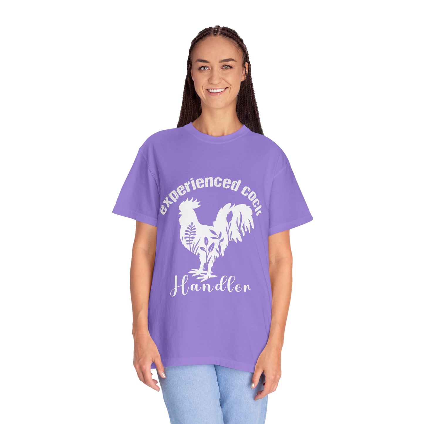 Experienced Cock Handler T-shirt, Unisex Style, Funny Gift, Chicken Lover Tee, Farm Enthusiast Apparel, Casual Wear
