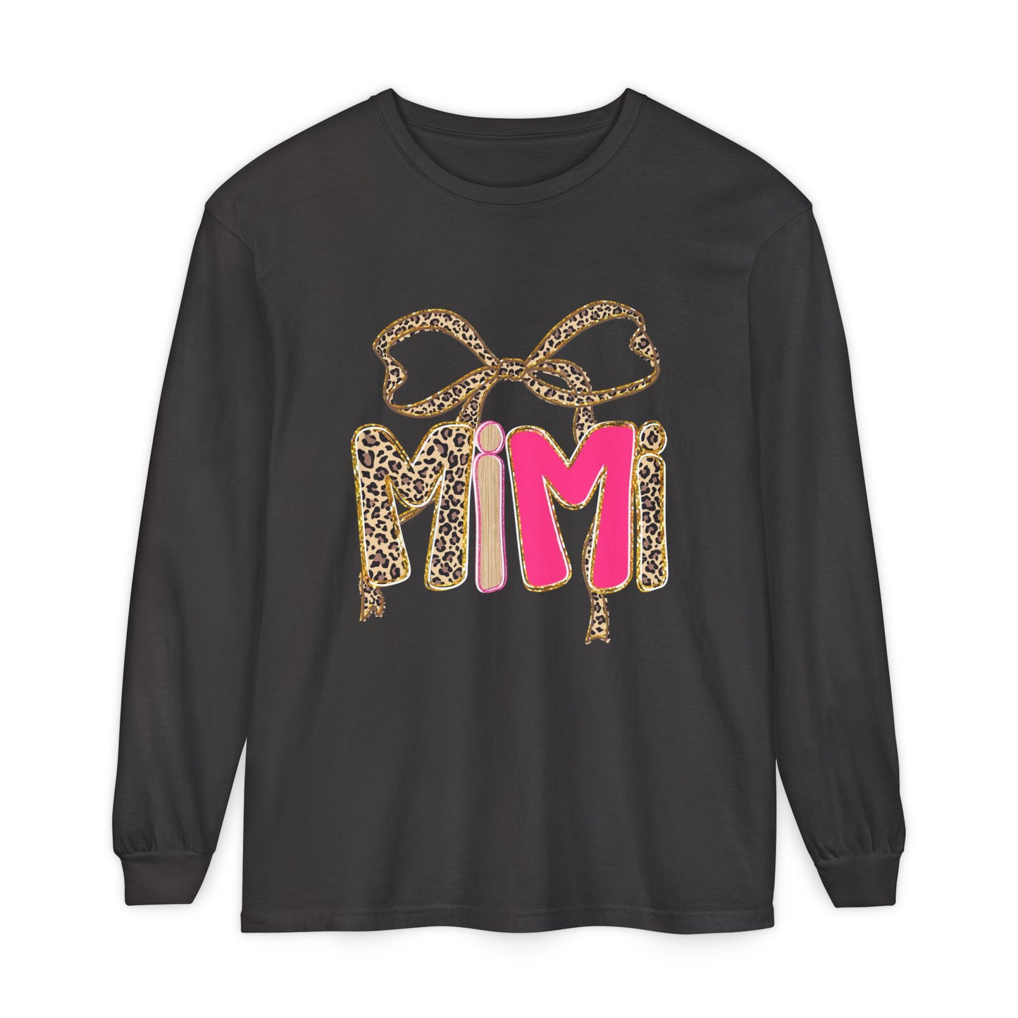 Mimi Neon Leopard Long Sleeve T-Shirt