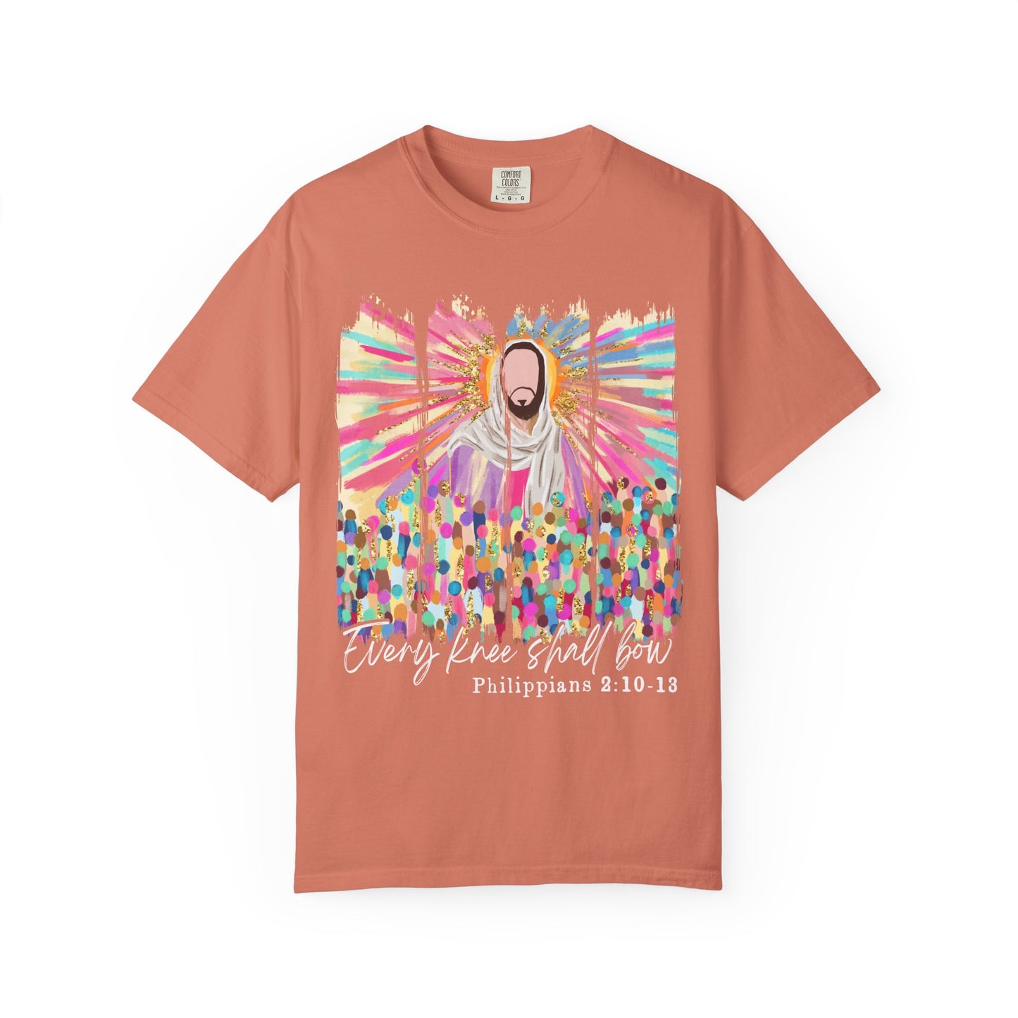 Vibrant Spiritual T-Shirt for Everyday Wear, Retro Art Tee, Casual Unisex Shirt, Gift for Festivals, Colorful Graphic Top