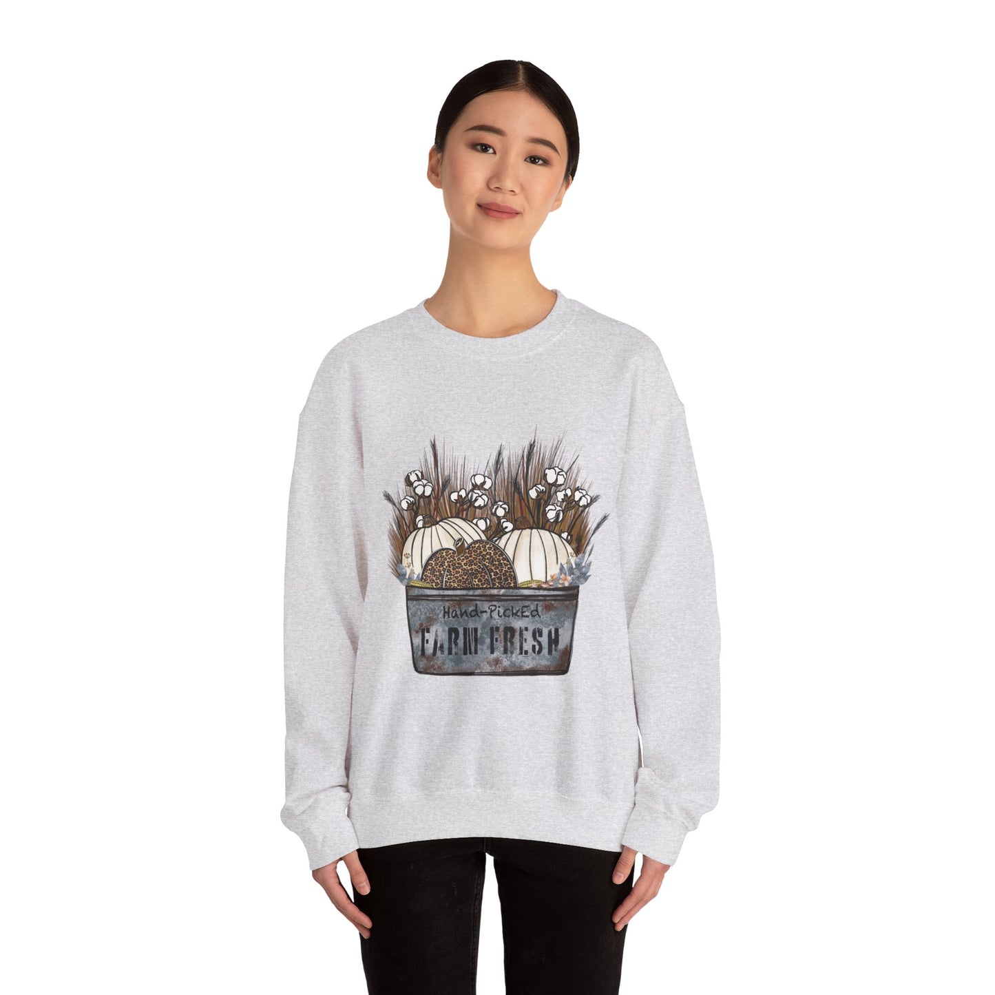 Farm Fresh Pumpkin Gildan Sweatshirt