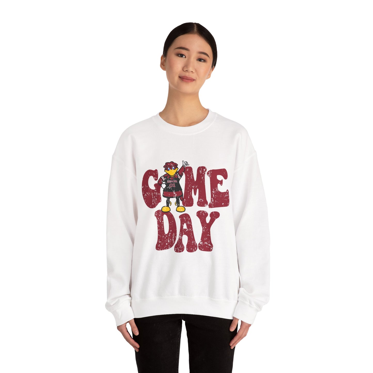 Game Day Crewneck Sweatshirt, Unisex Sweatshirt for Football Fans, Sports Apparel, Cozy Sweatshirt, Perfect for Game Day, Casual Comfort