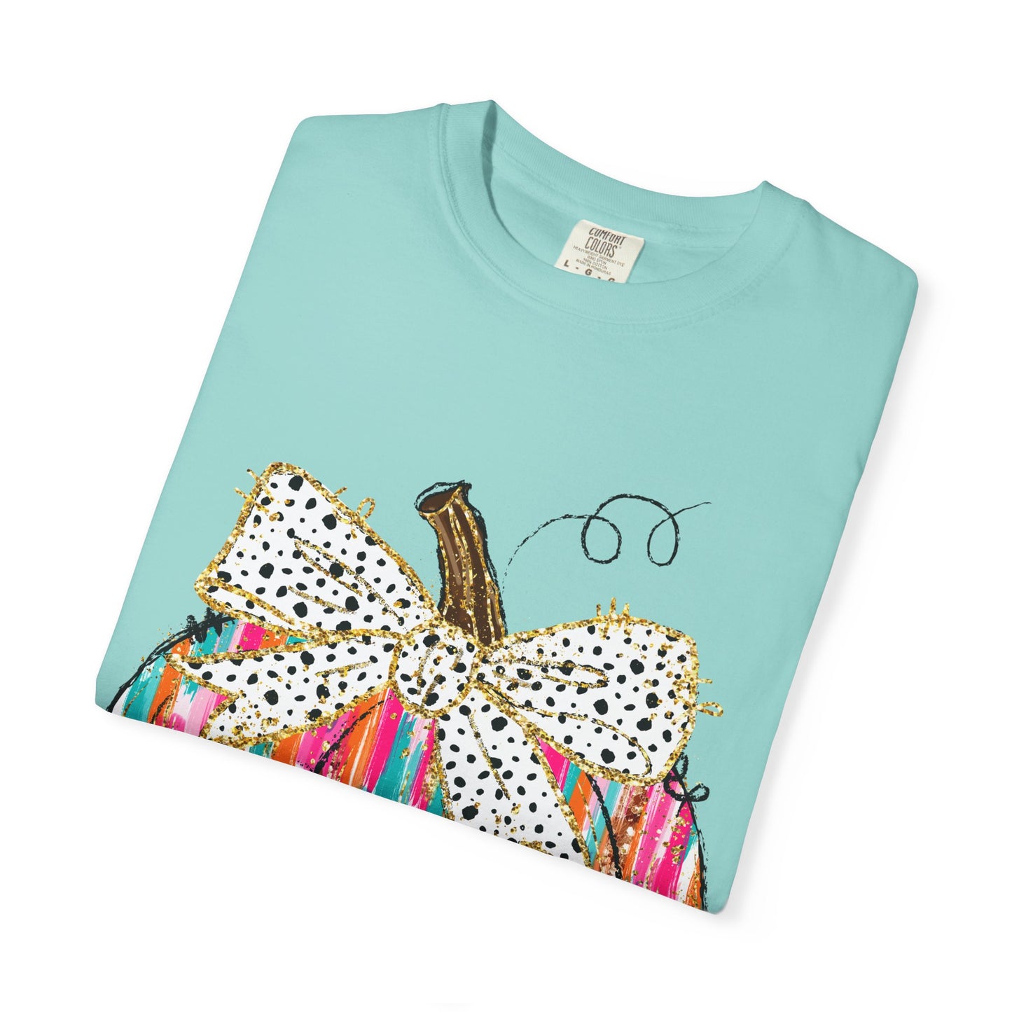 Colorful Pumpkin Graphic T-Shirt for Fall, Casual Autumn Tee, Halloween Shirt, Thanksgiving Outfit, Gift for Her