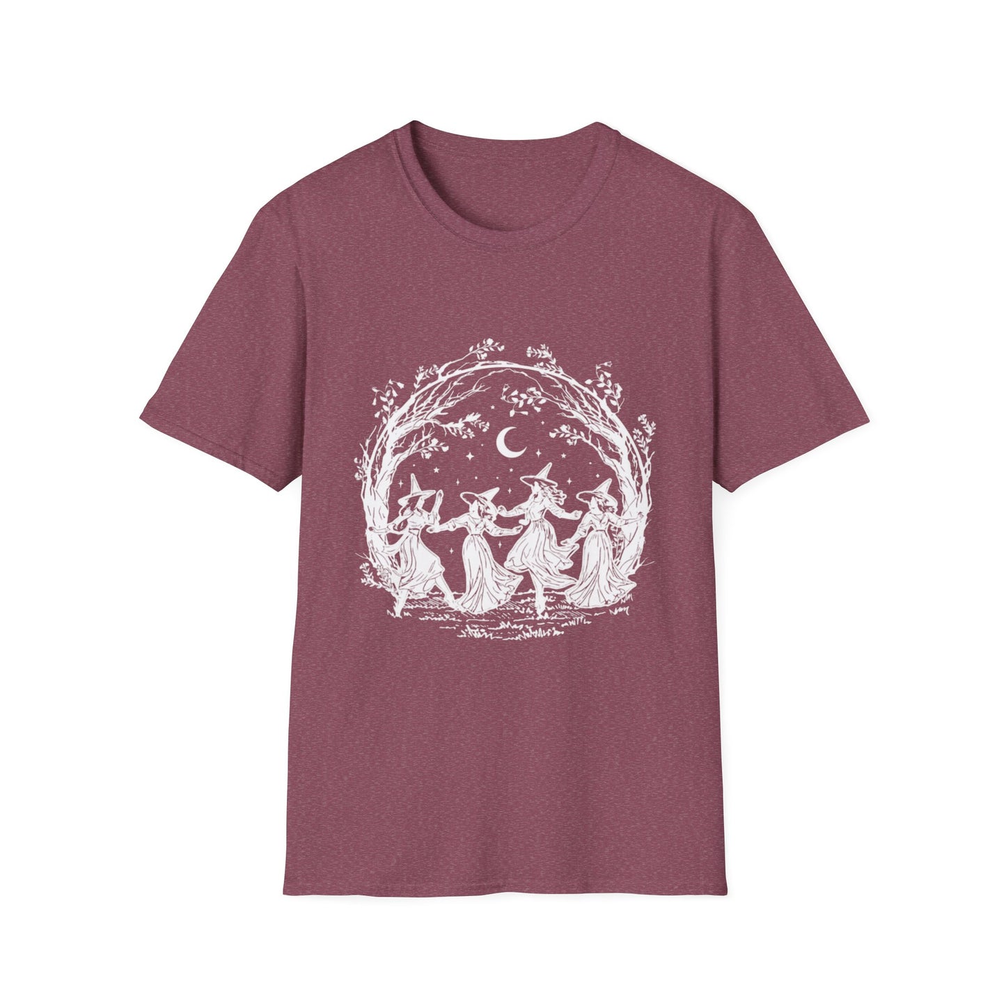 Enchanted Forest T-Shirt, Nature Lover Shirt, Bohemian Graphic Tee, Witchy Style Top, Gift for Magical Occasions