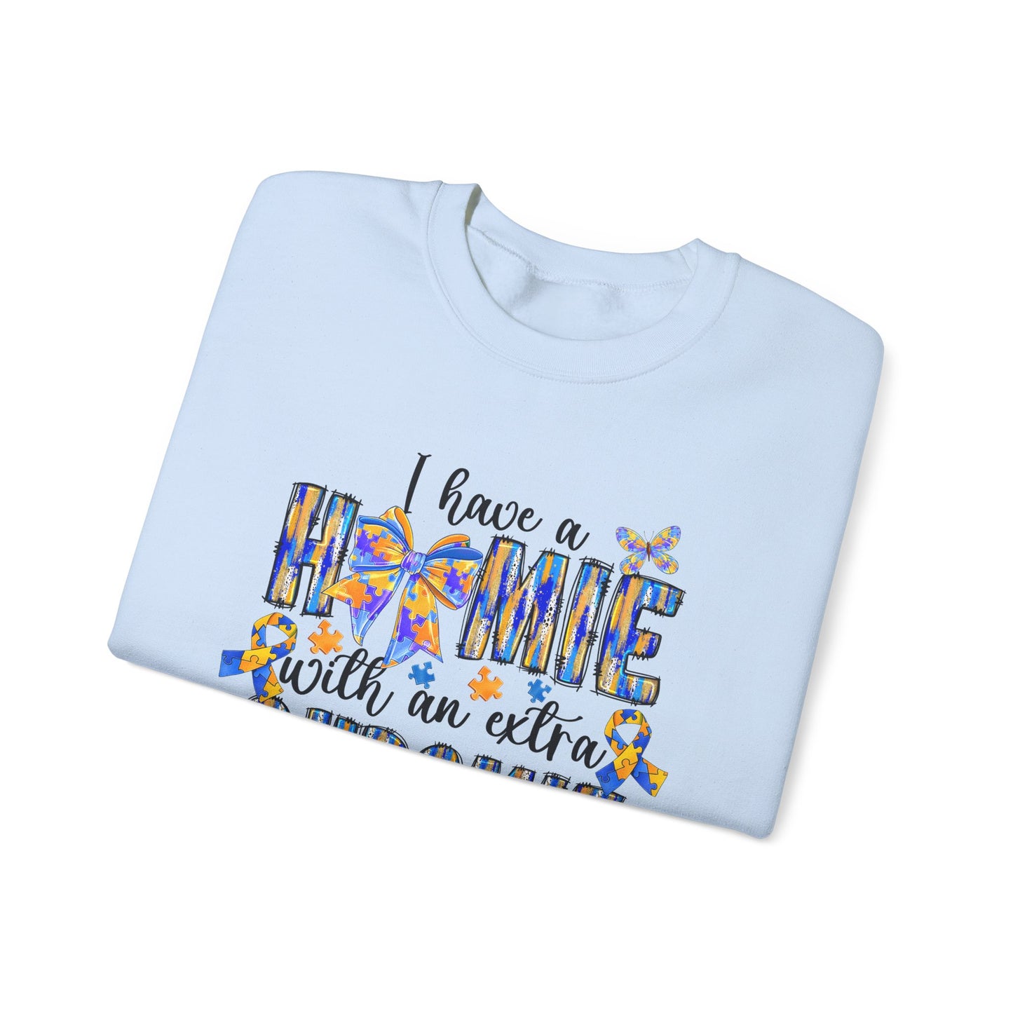 Chromosome Awareness Sweatshirt, Unisex Pullover, Gift for Caregivers, Genetic Disorder Awareness, Comfortable Crewneck
